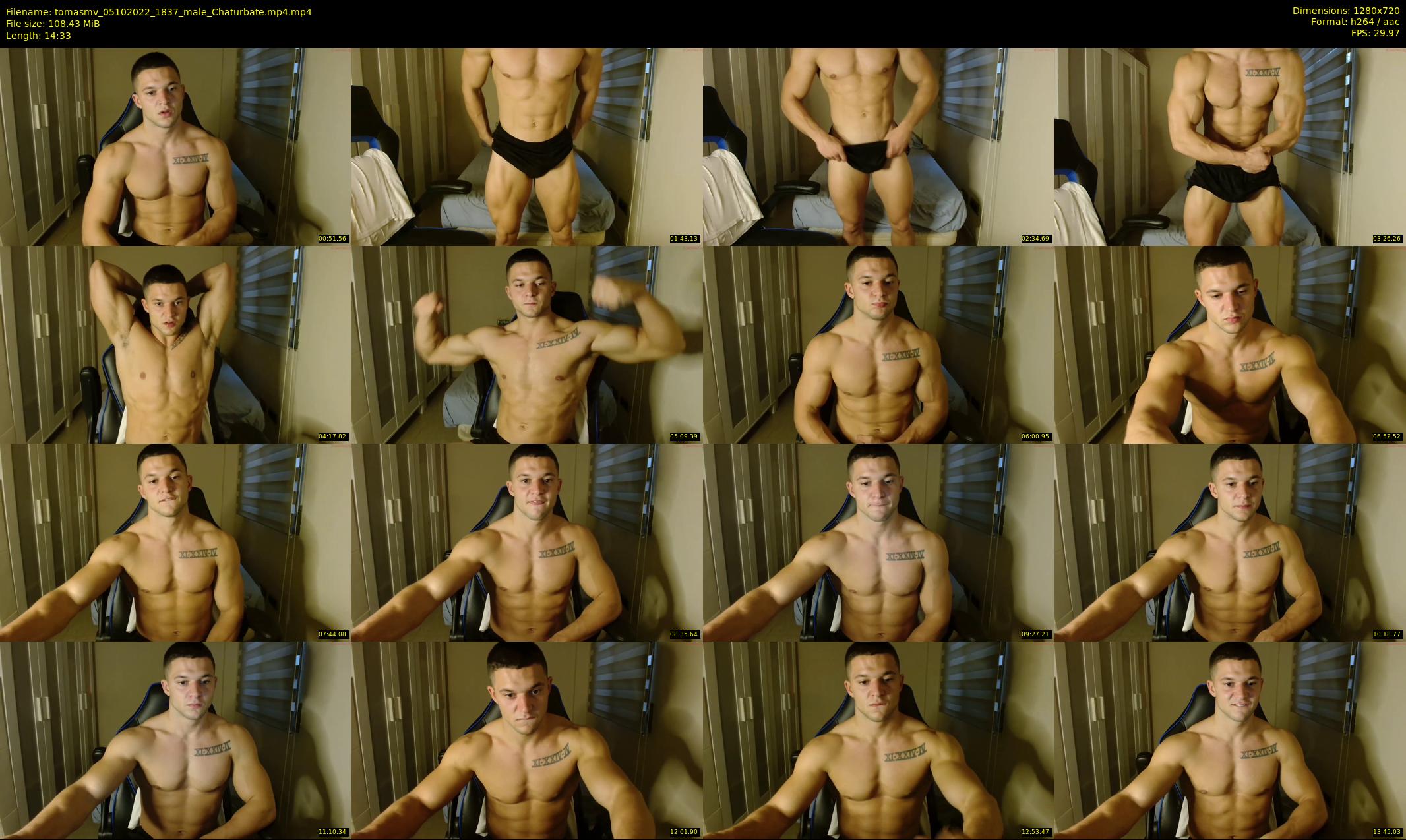 tomasmv — 15 minute Chaturbate male cam show recording, 720p, Oct 5, 2022