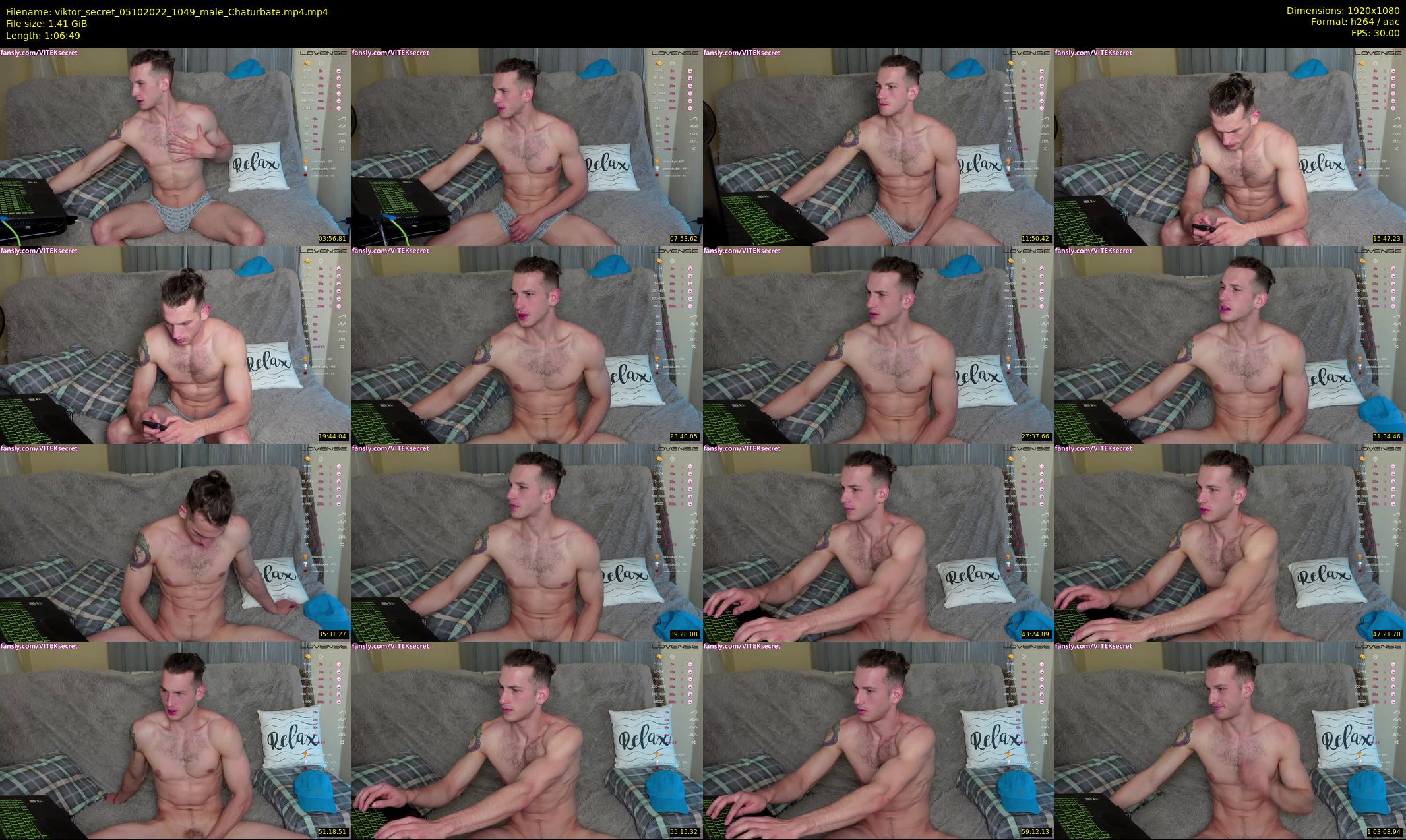 viktor_secret — 67 minute Chaturbate male cam show recording, 1080p, Oct 5, 2022