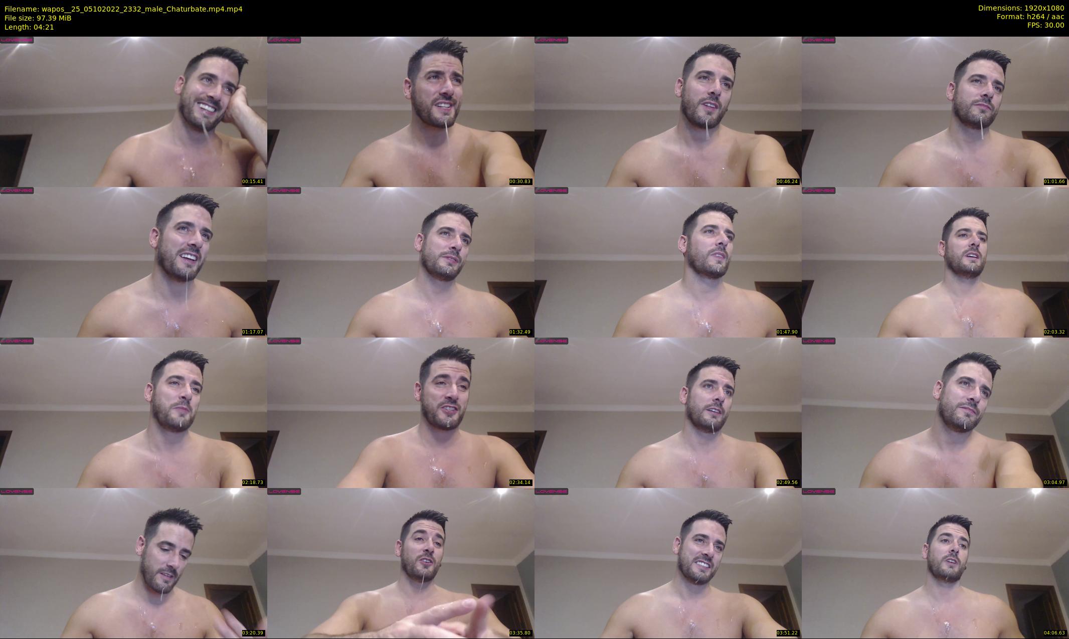 wapos__25 — 5 minute Chaturbate male cam show recording, 1080p, Oct 5, 2022