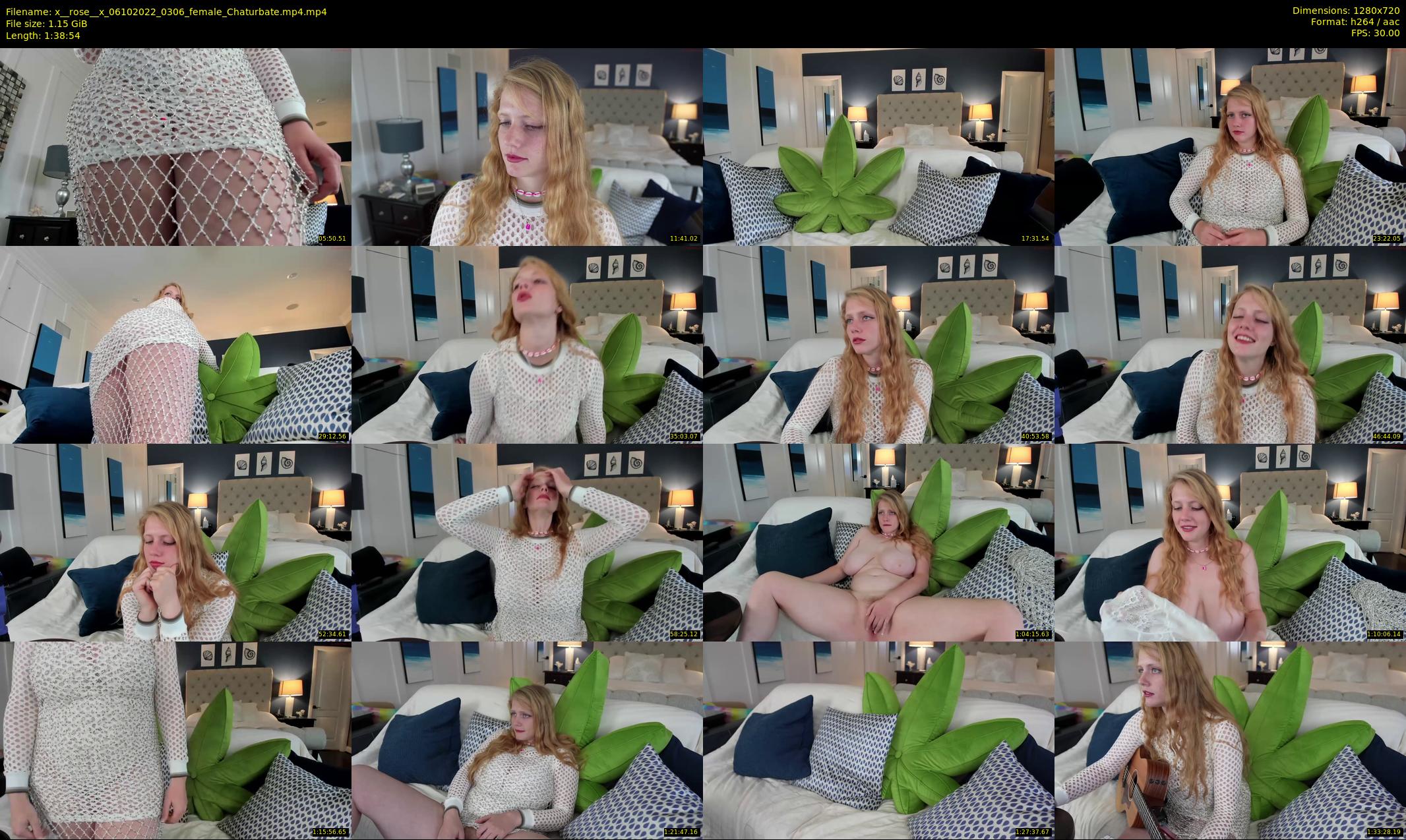x__rose__x — 99 minute Chaturbate female cam show recording, 720p, Oct 6, 2022