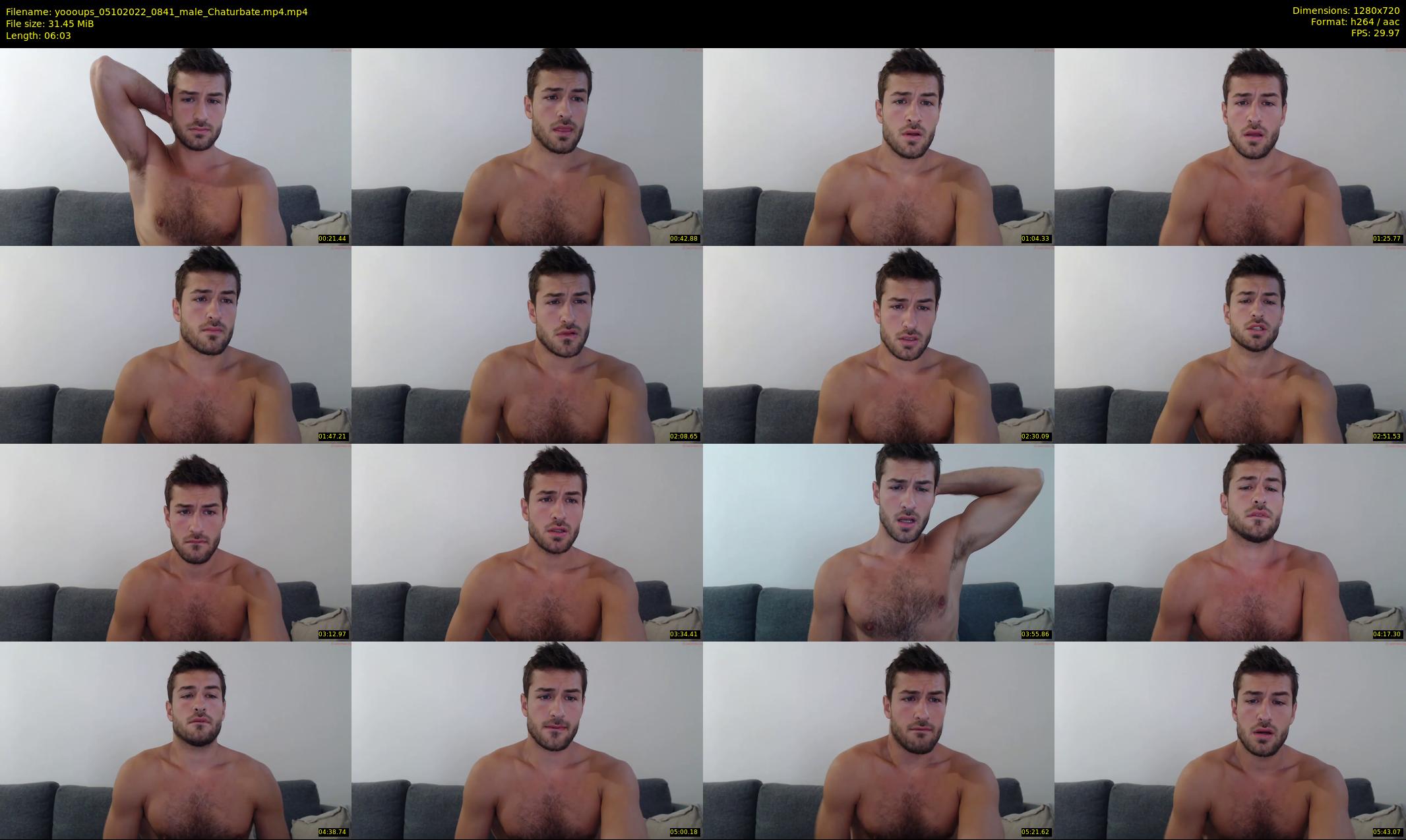 yoooups — 7 minute Chaturbate male cam show recording, 720p, Oct 5, 2022