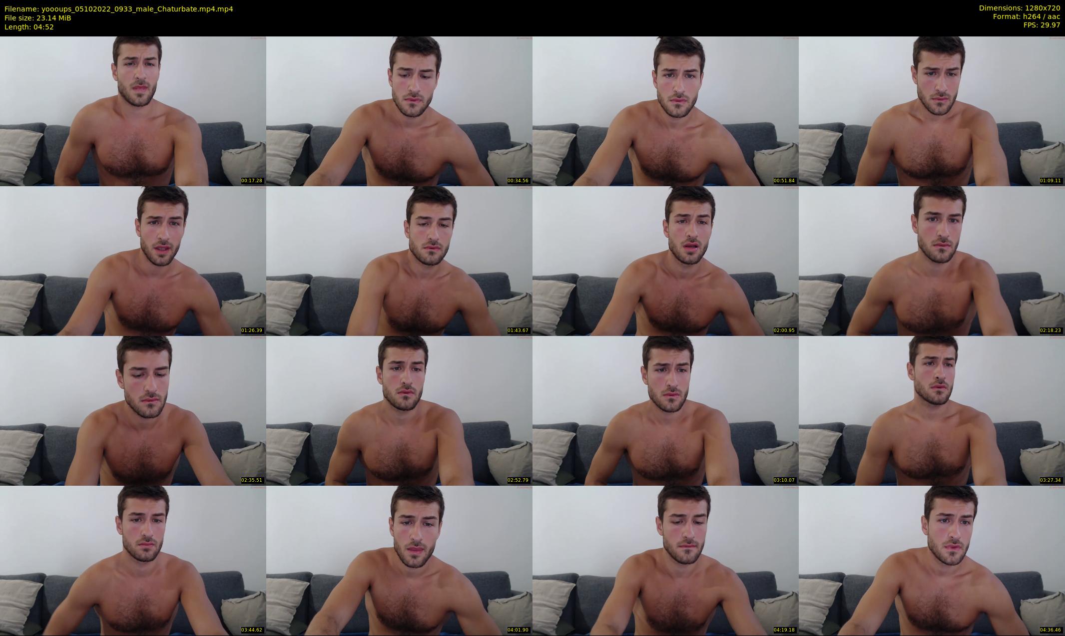 yoooups — 5 minute Chaturbate male cam show recording, 720p, Oct 5, 2022