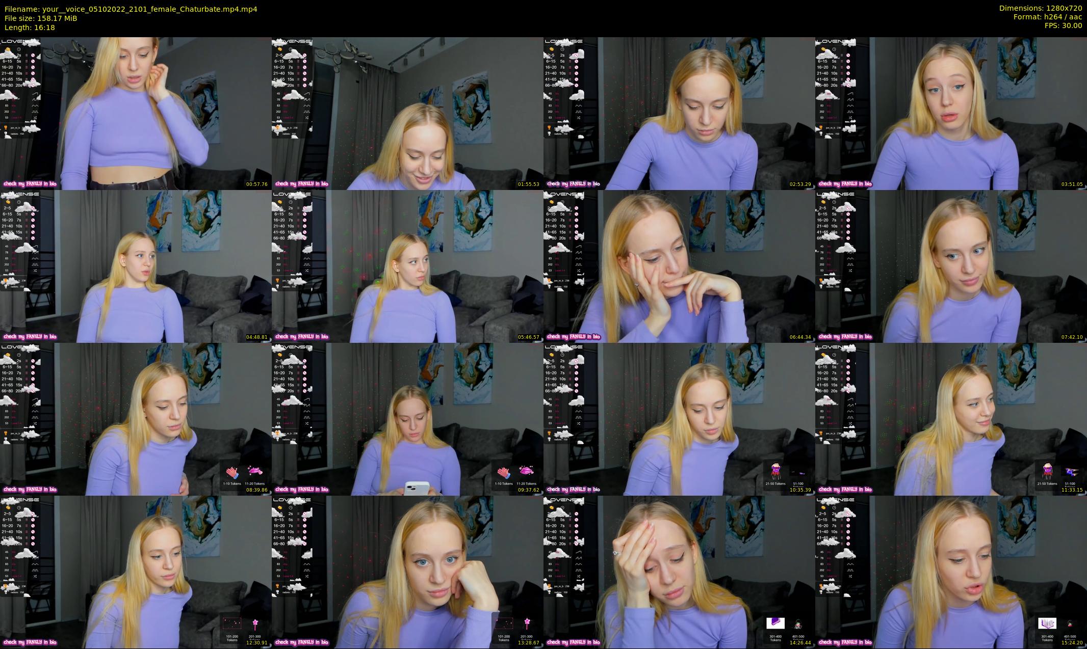 your__voice — 17 minute Chaturbate female cam show recording, 720p, Oct 5, 2022