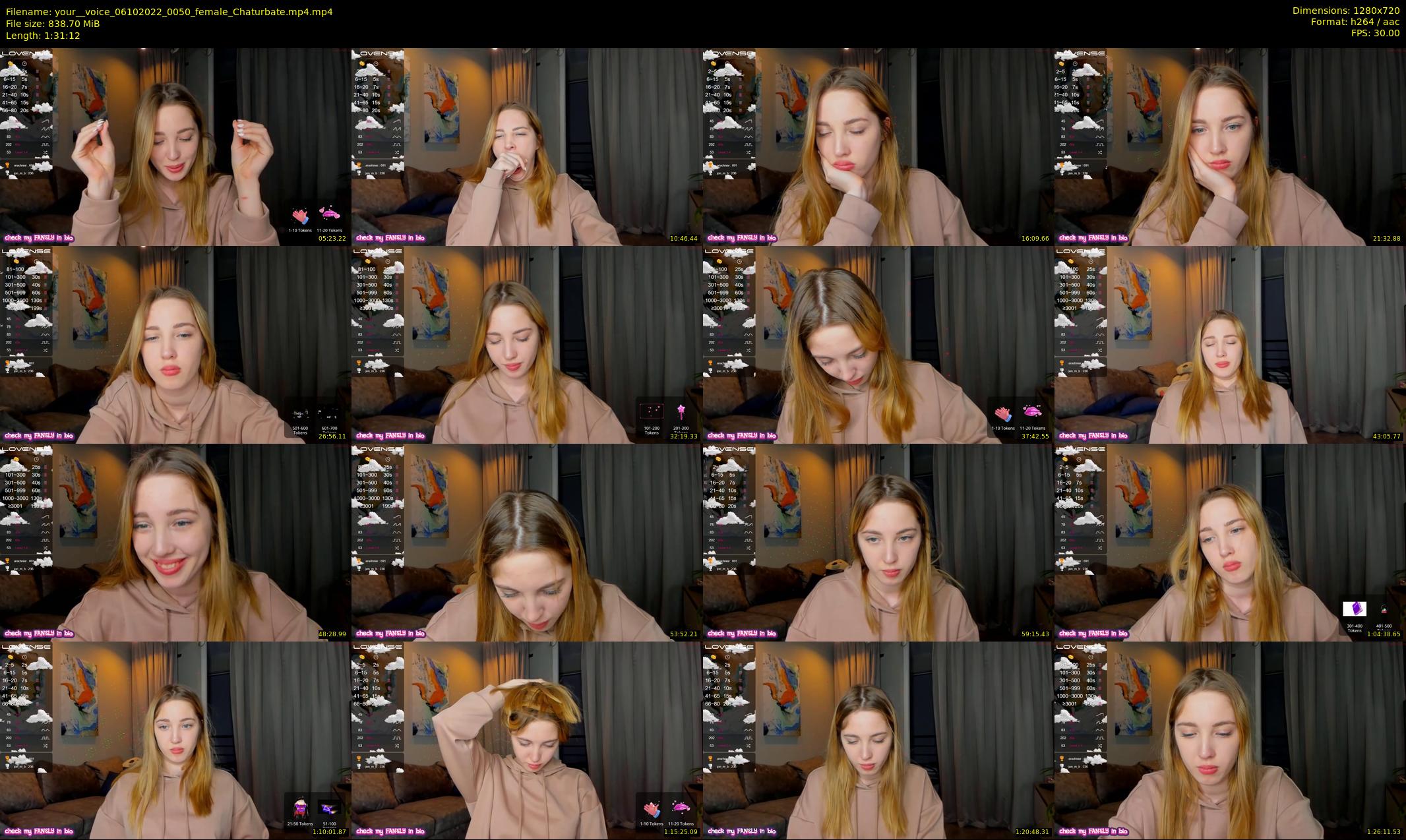 your__voice — 92 minute Chaturbate female cam show recording, 720p, Oct 6, 2022