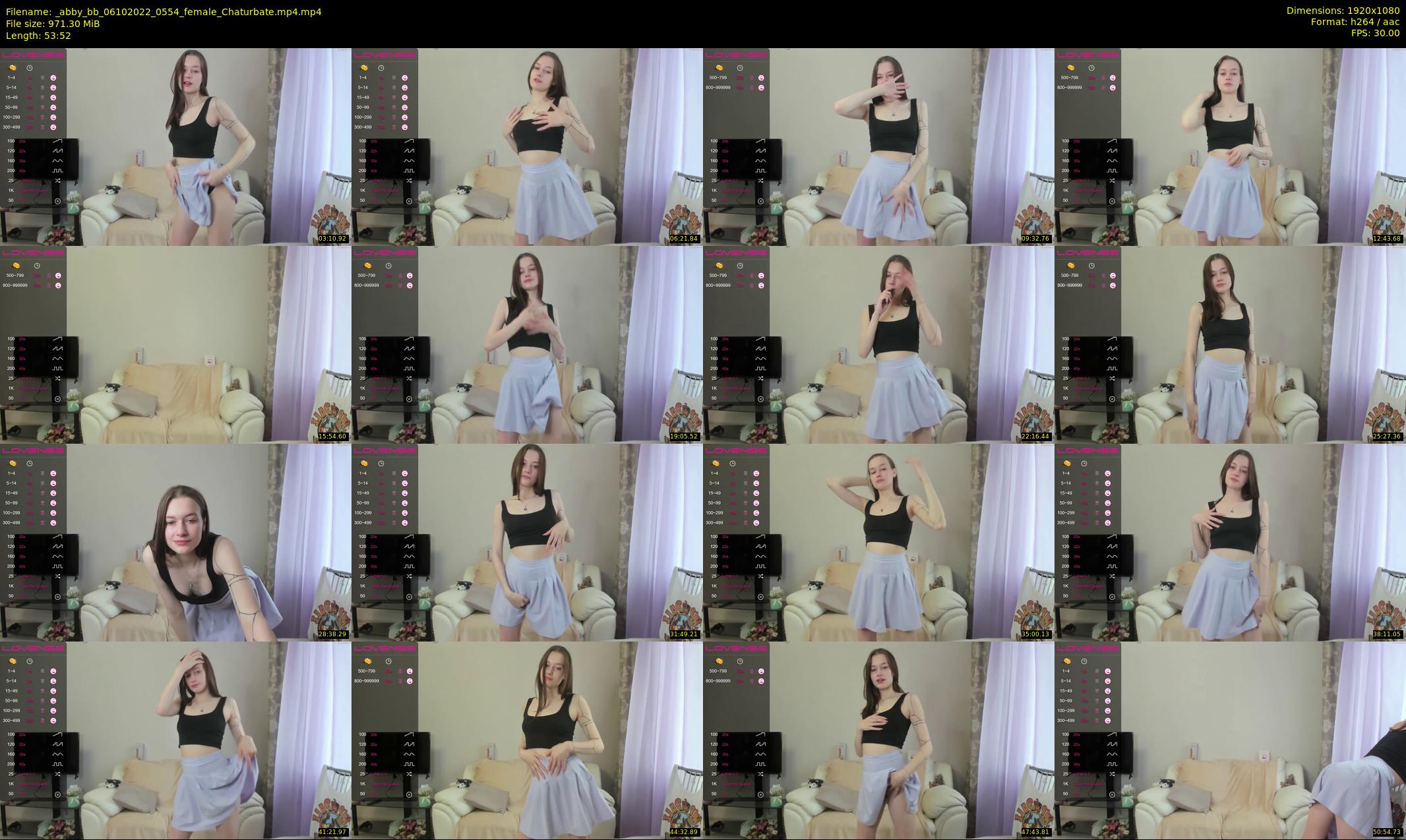 _abby_bb — 54 minute Chaturbate female cam show recording, 1080p, Oct 6, 2022