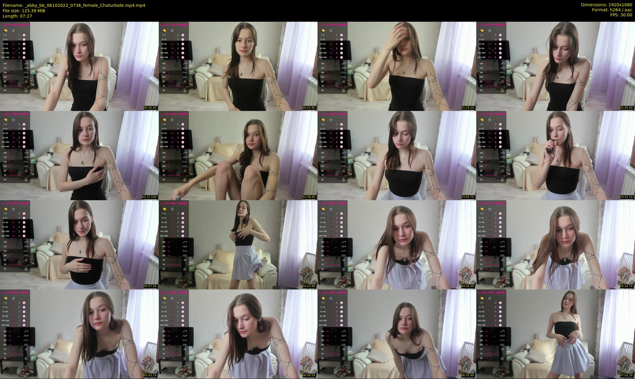 _abby_bb — 8 minute Chaturbate female cam show recording, 1080p, Oct 6, 2022
