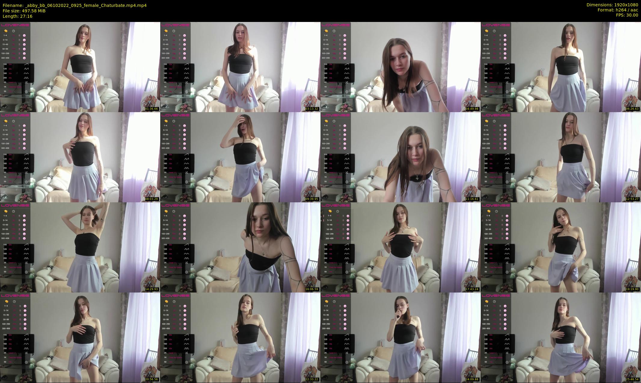 _abby_bb — 28 minute Chaturbate female cam show recording, 1080p, Oct 6, 2022