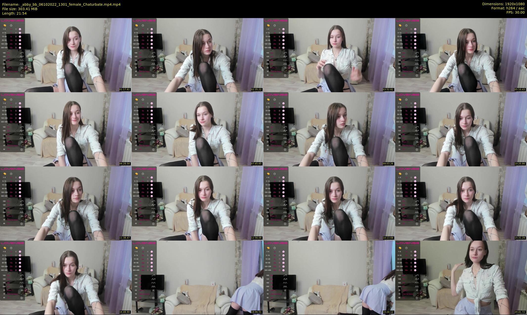 _abby_bb — 22 minute Chaturbate female cam show recording, 1080p, Oct 6, 2022