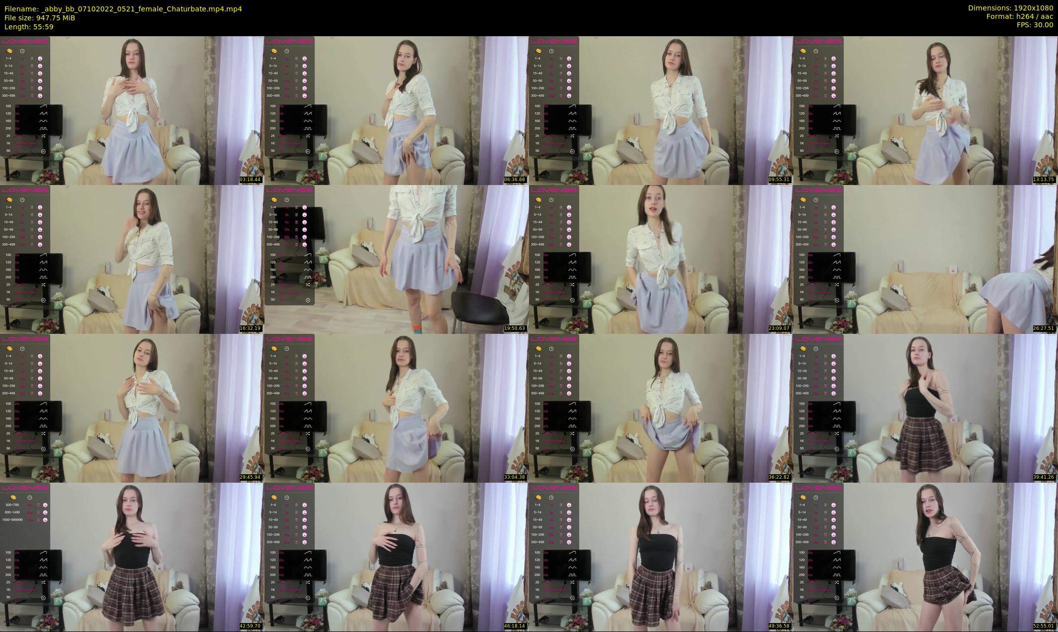 _abby_bb — 56 minute Chaturbate female cam show recording, 1080p, Oct 7, 2022