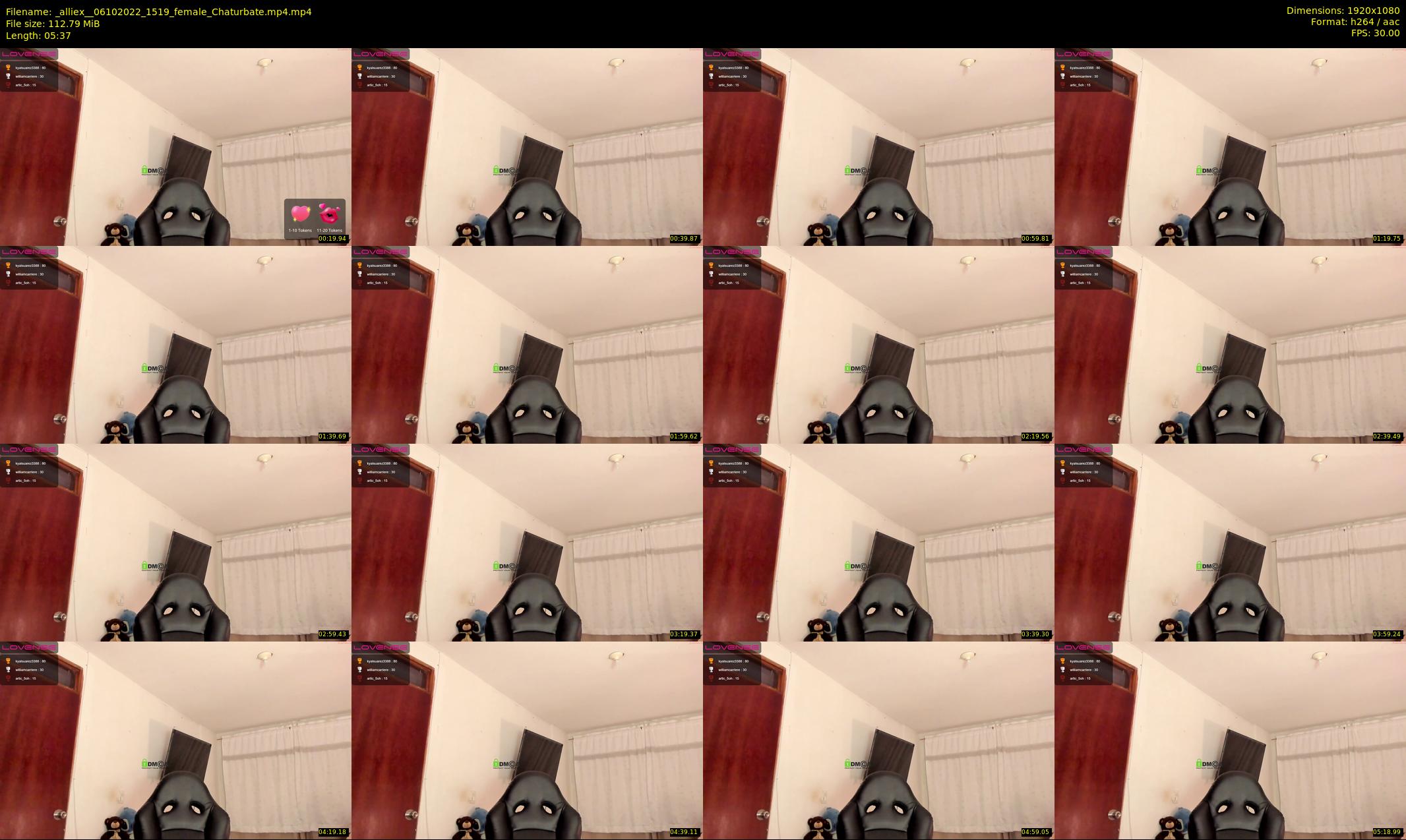_alliex_ — 6 minute Chaturbate female cam show recording, 1080p, Oct 6, 2022
