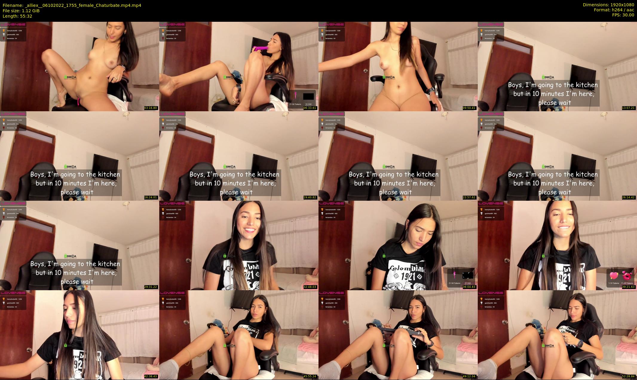 _alliex_ — 56 minute Chaturbate female cam show recording, 1080p, Oct 6, 2022