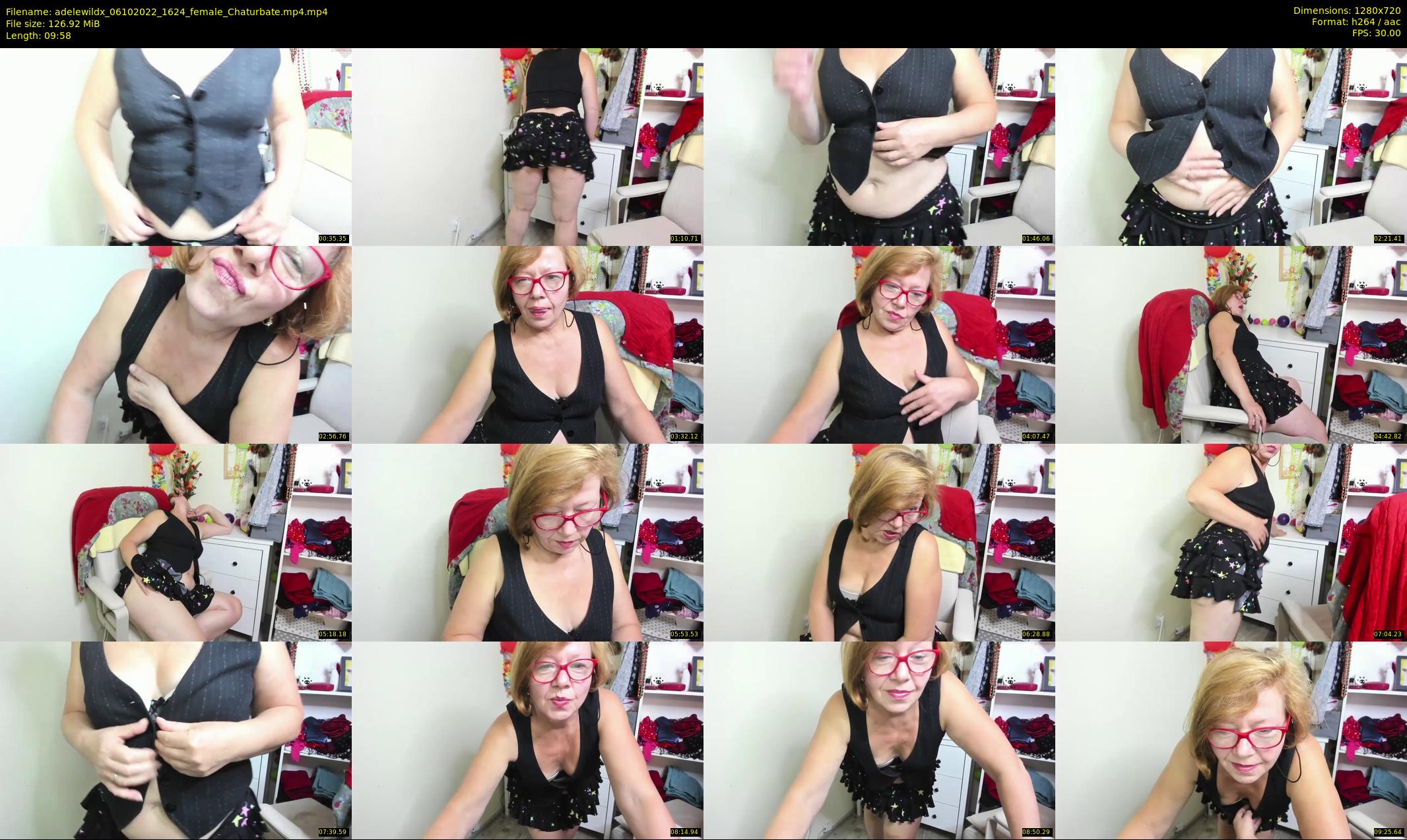 adelewildx — 10 minute Chaturbate female cam show recording, 720p, Oct 6, 2022