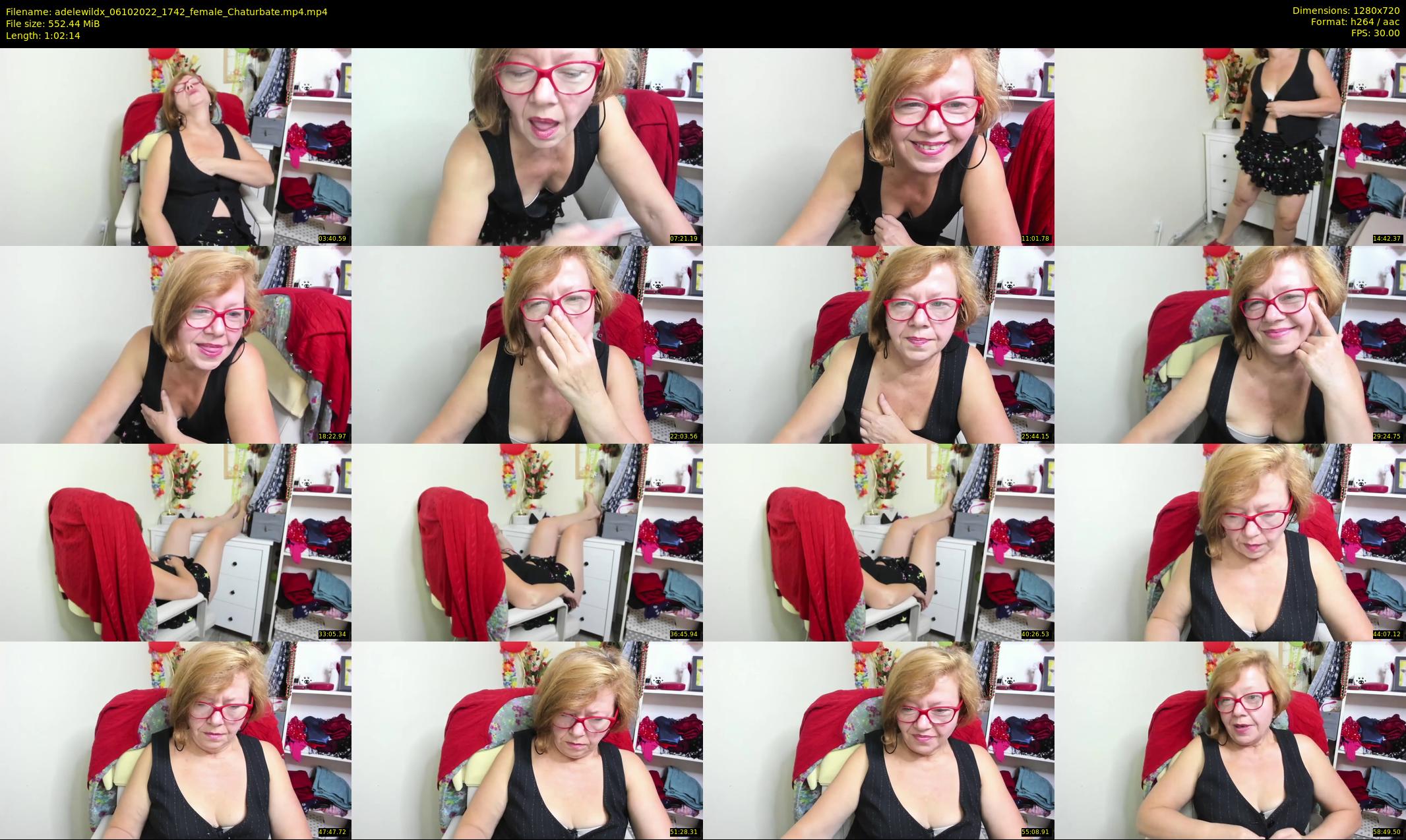adelewildx — 63 minute Chaturbate female cam show recording, 720p, Oct 6, 2022