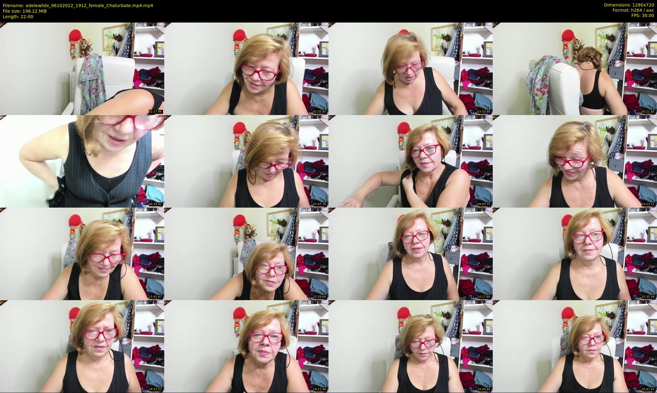 adelewildx — 22 minute Chaturbate female cam show recording, 720p, Oct 6, 2022
