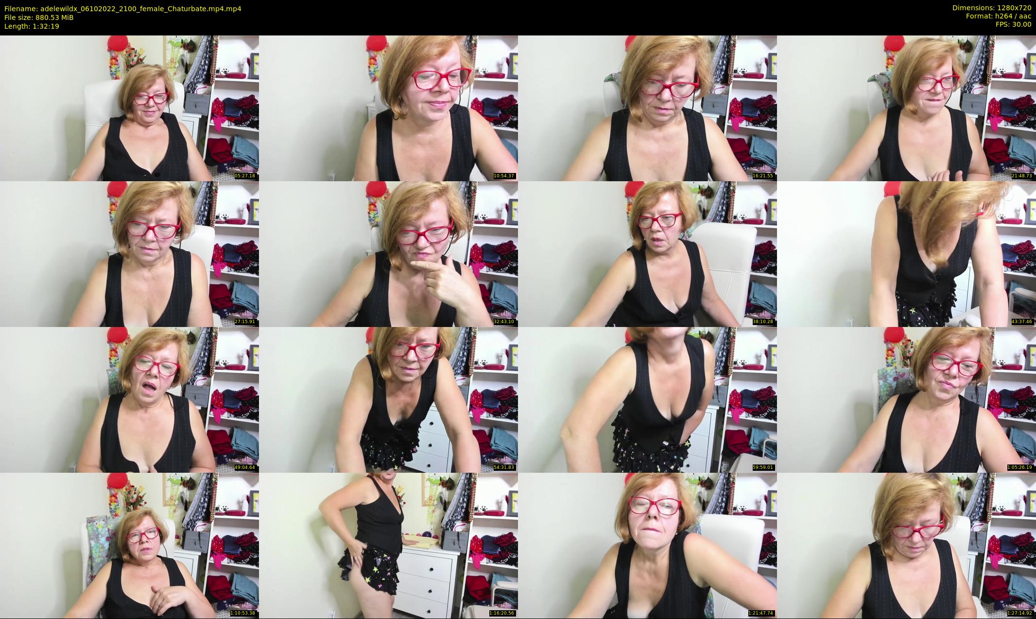 adelewildx — 93 minute Chaturbate female cam show recording, 720p, Oct 6, 2022