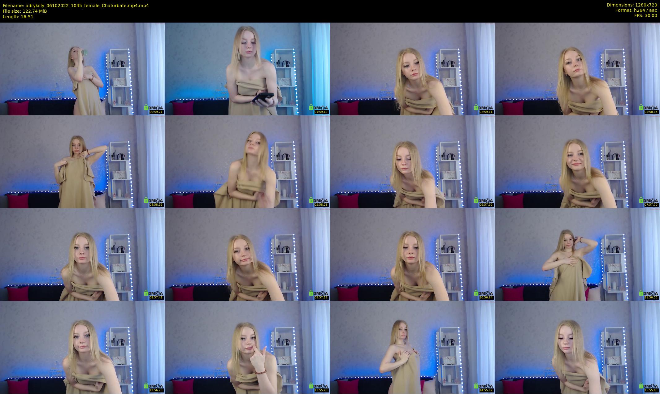 adrykilly — 17 minute Chaturbate female cam show recording, 720p, Oct 6, 2022