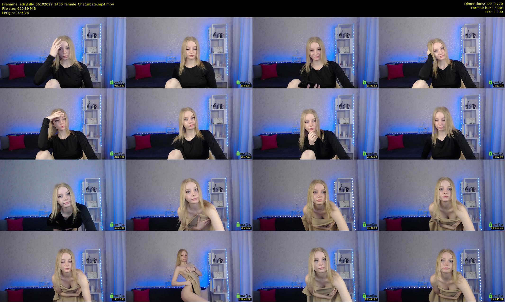 adrykilly — 86 minute Chaturbate female cam show recording, 720p, Oct 6, 2022