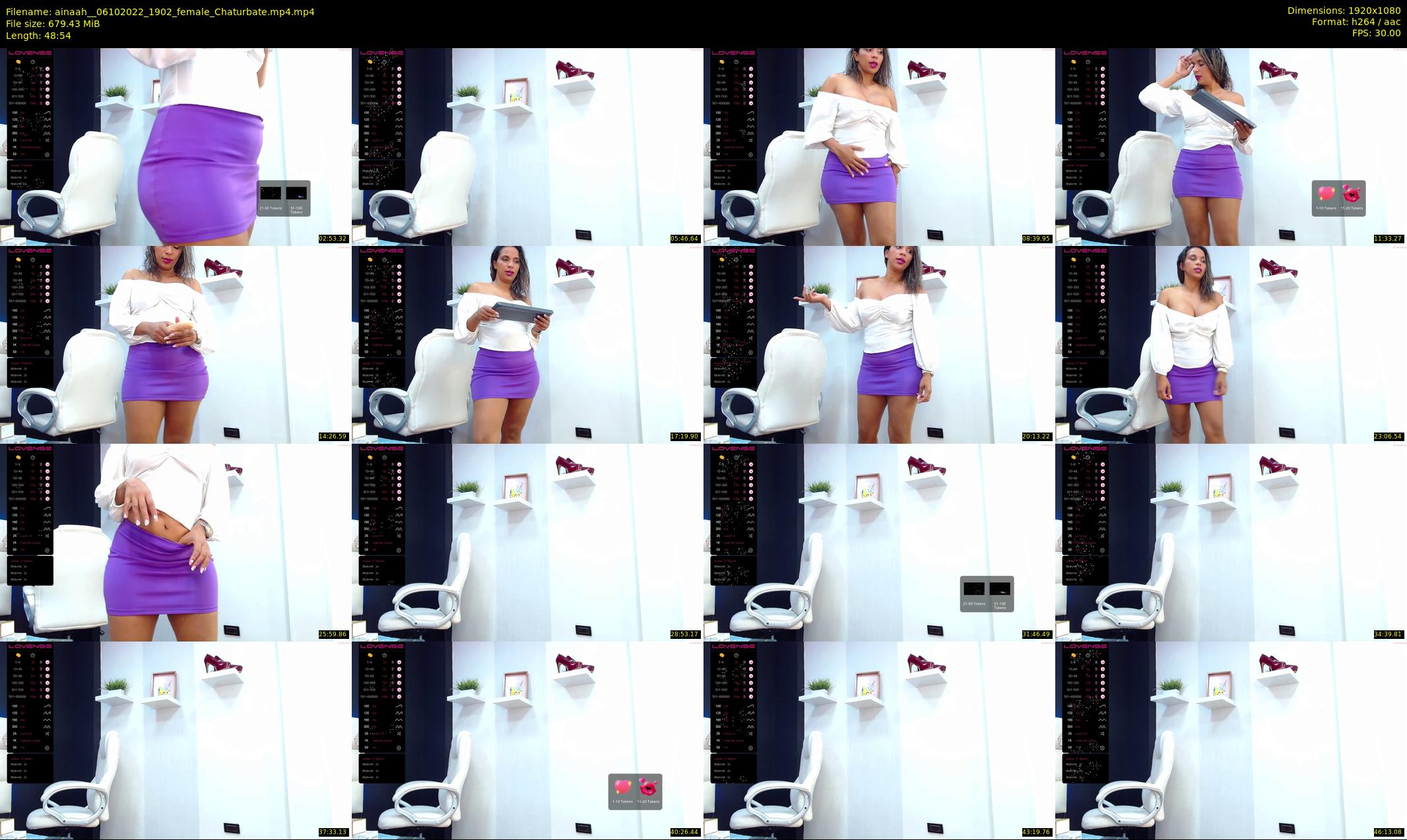 ainaah_ — 49 minute Chaturbate female cam show recording, 1080p, Oct 6, 2022