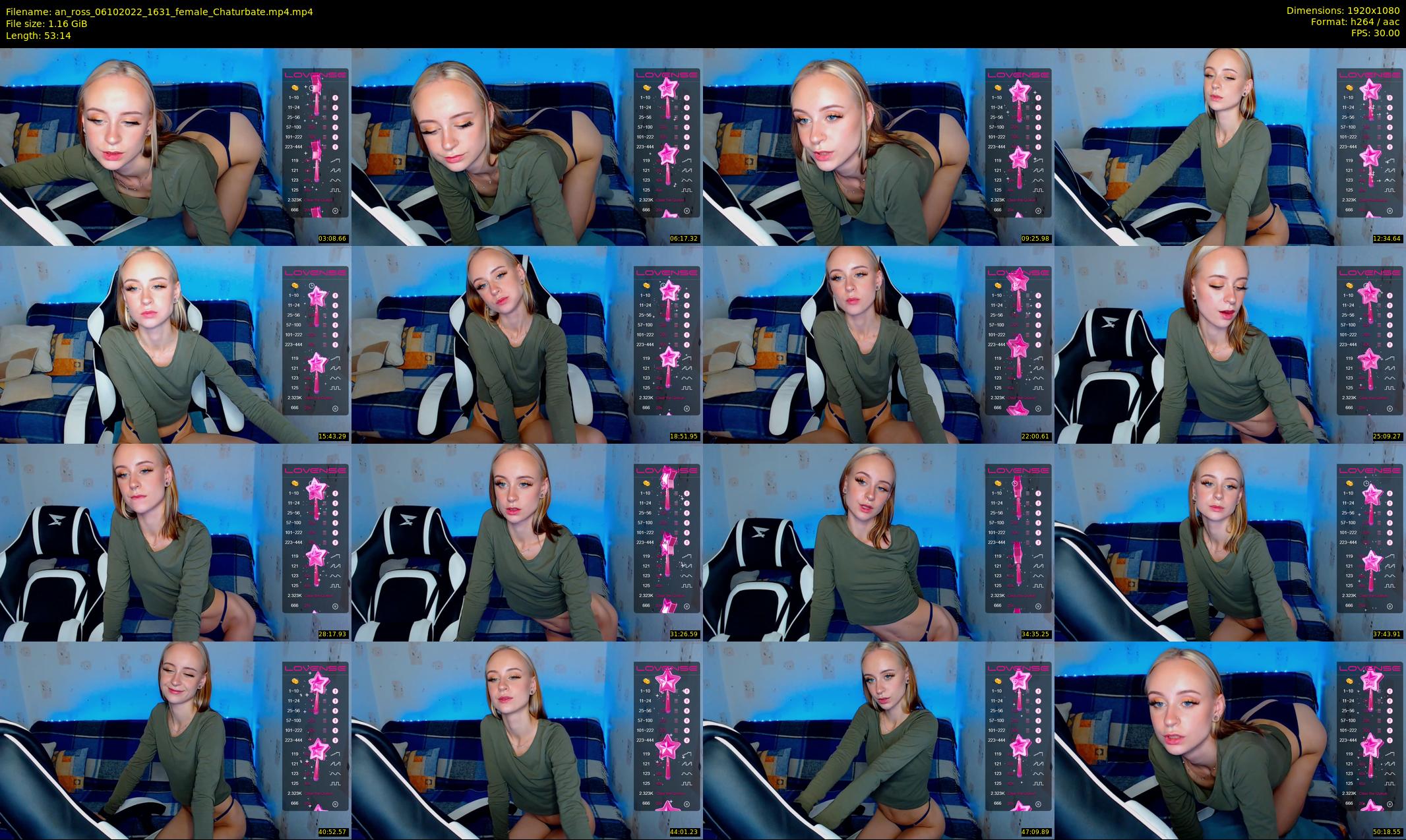an_ross — 54 minute Chaturbate female cam show recording, 1080p, Oct 6, 2022