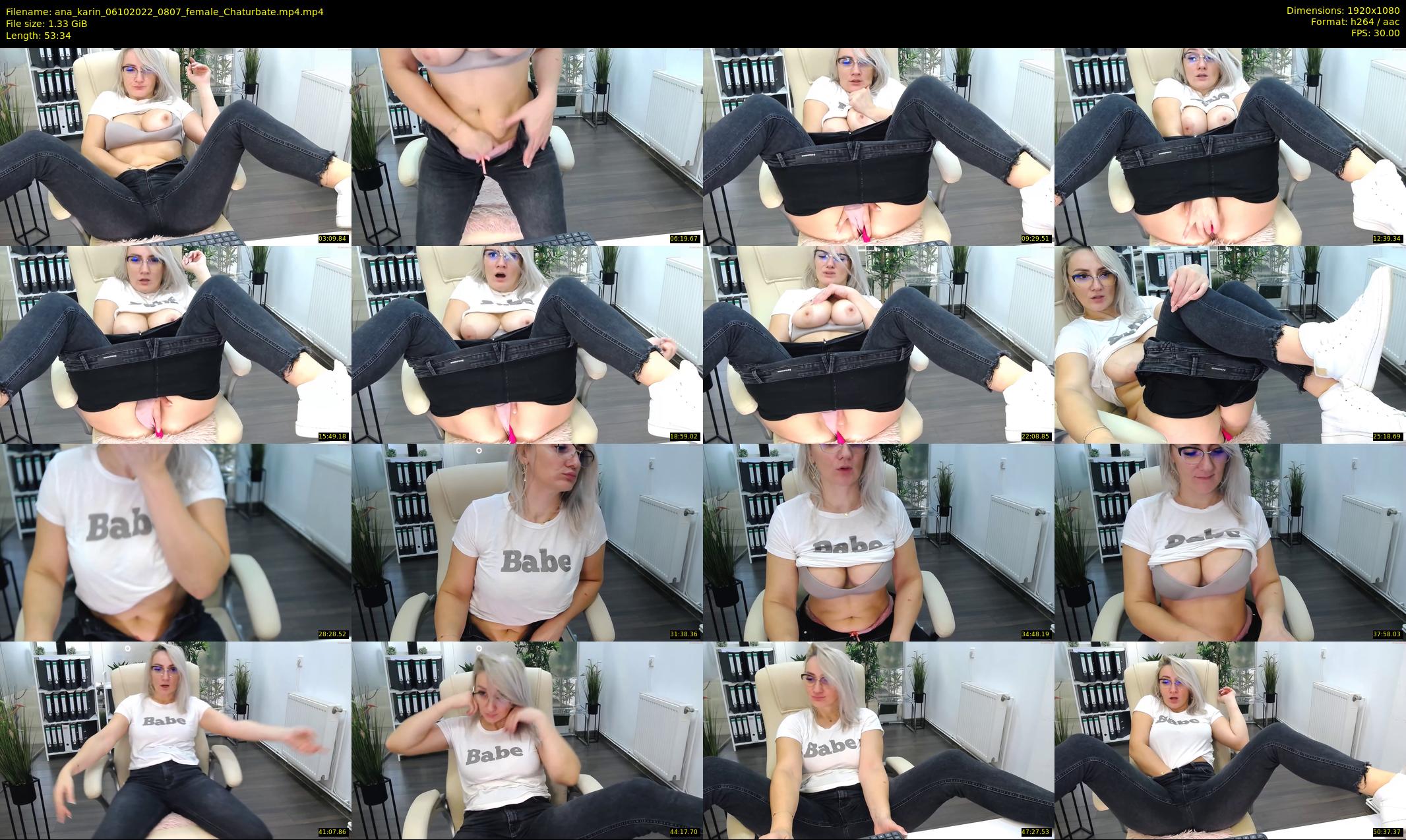 ana_karin — 54 minute Chaturbate female cam show recording, 1080p, Oct 6, 2022