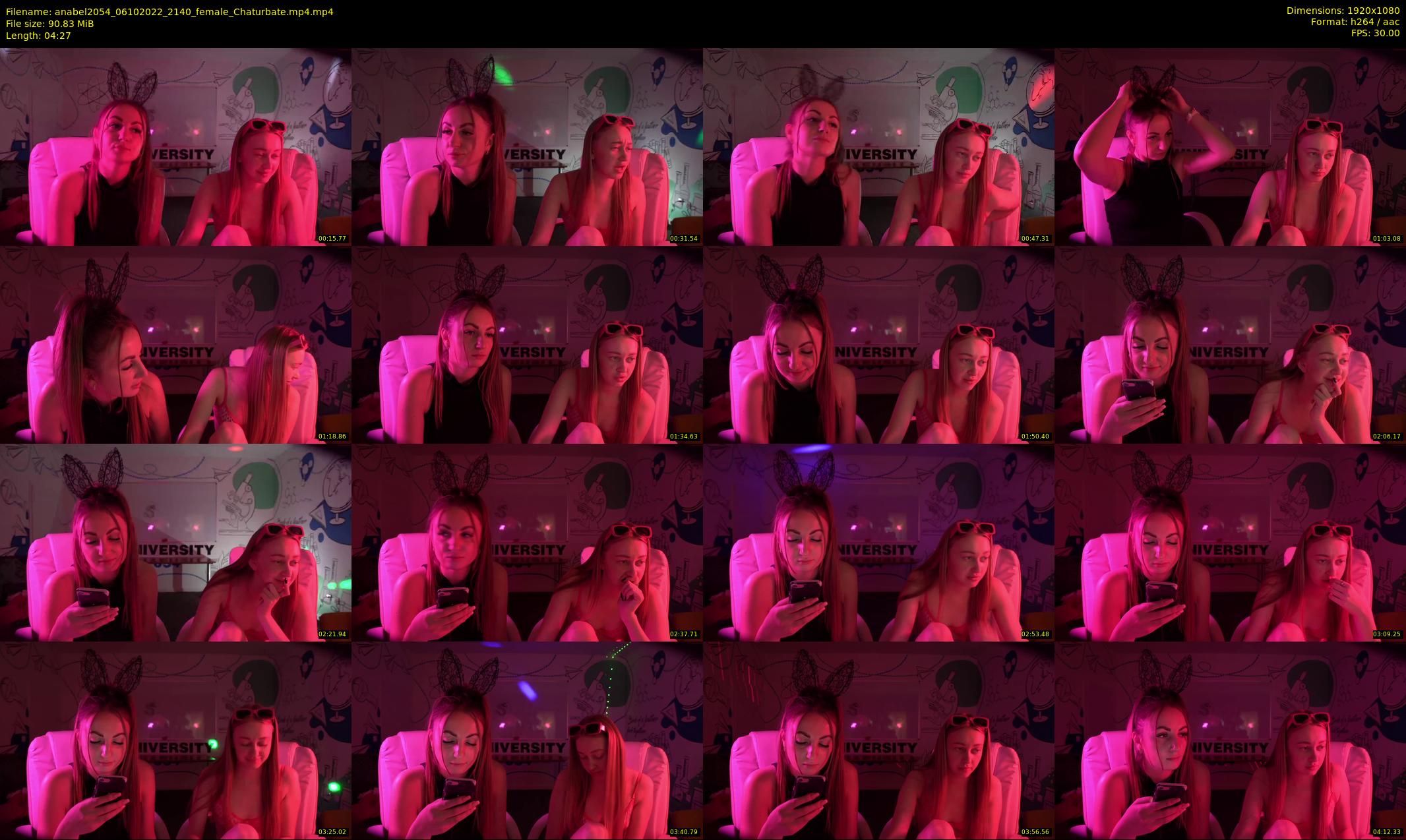 anabel2054 — 5 minute Chaturbate female cam show recording, 1080p, Oct 6, 2022