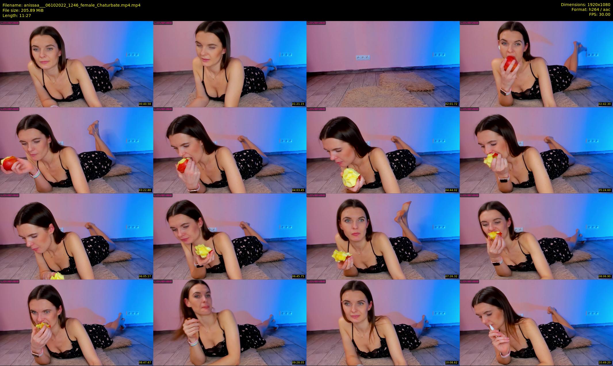 anissaa__ — 12 minute Chaturbate female cam show recording, 1080p, Oct 6, 2022