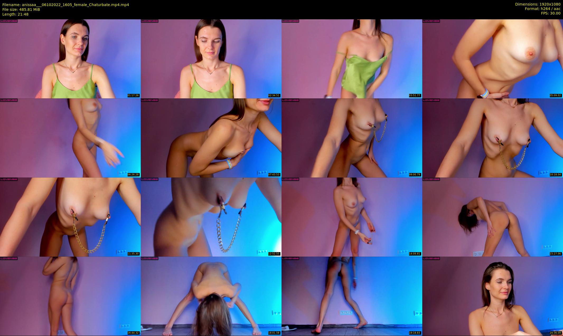 anissaa__ — 22 minute Chaturbate female cam show recording, 1080p, Oct 6, 2022