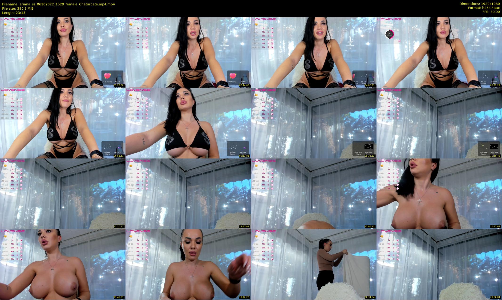 ariana_ss — 24 minute Chaturbate female cam show recording, 1080p, Oct 6, 2022