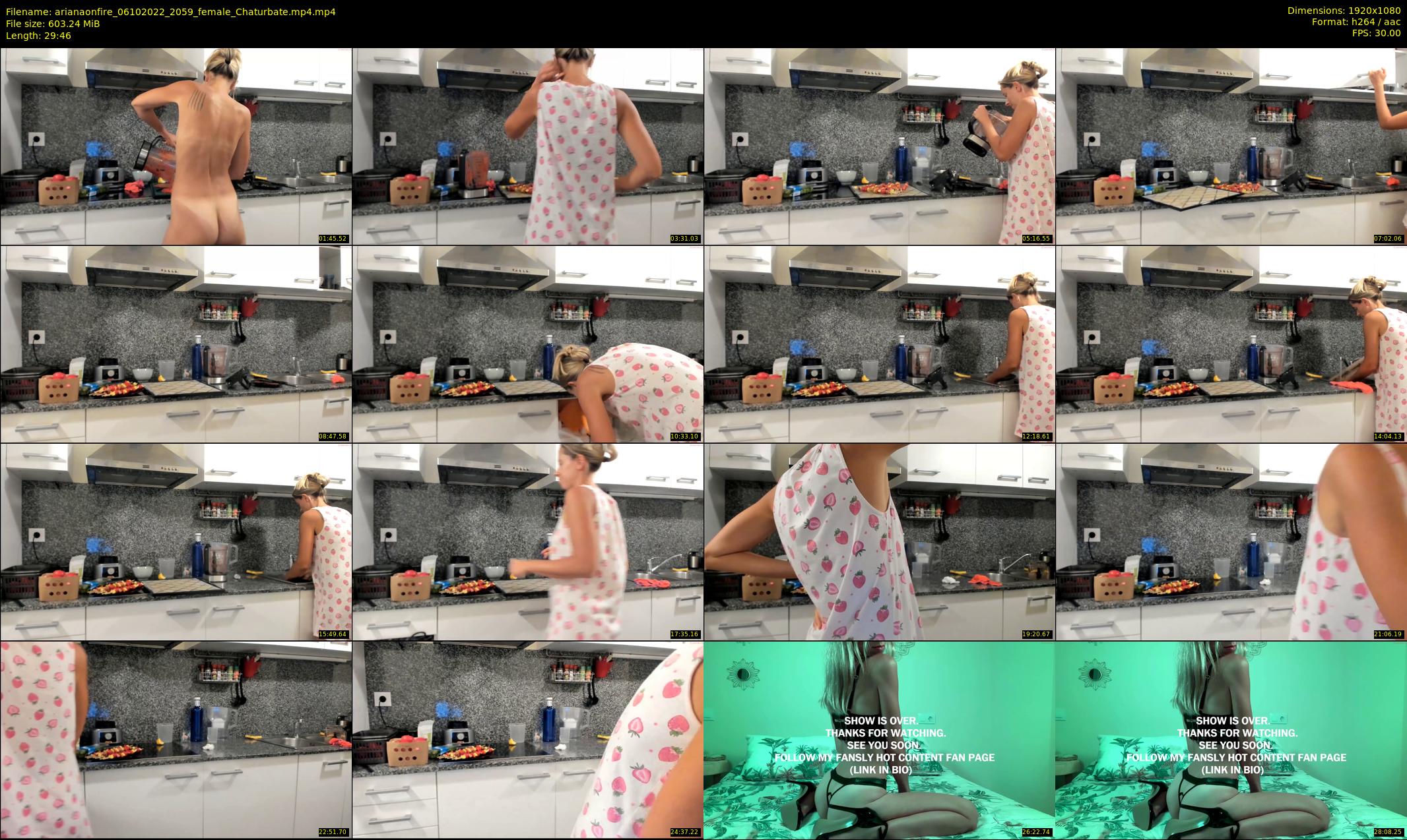 arianaonfire — 30 minute Chaturbate couple cam show recording, 1080p, Oct 6, 2022