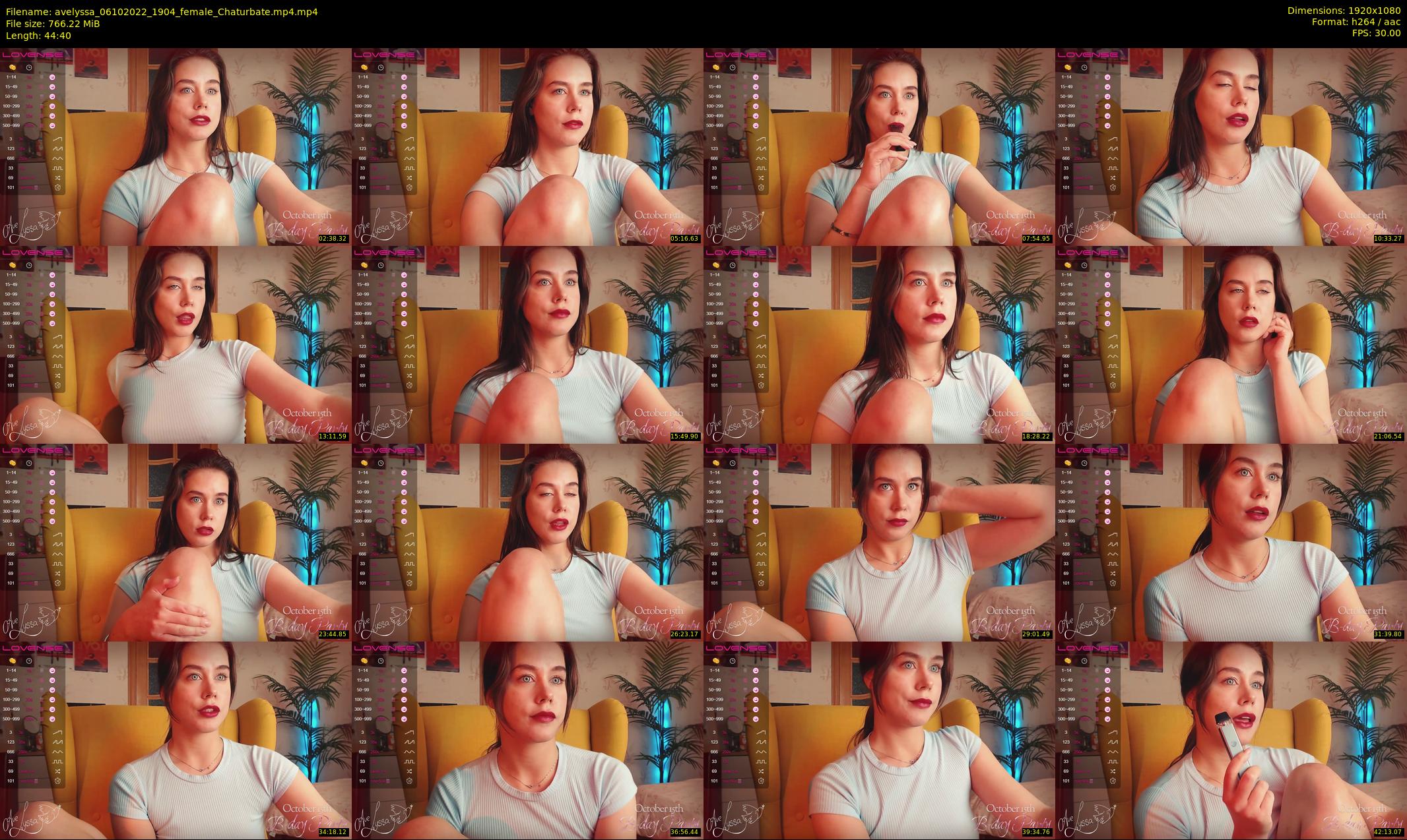 avelyssa — 45 minute Chaturbate female cam show recording, 1080p, Oct 6, 2022