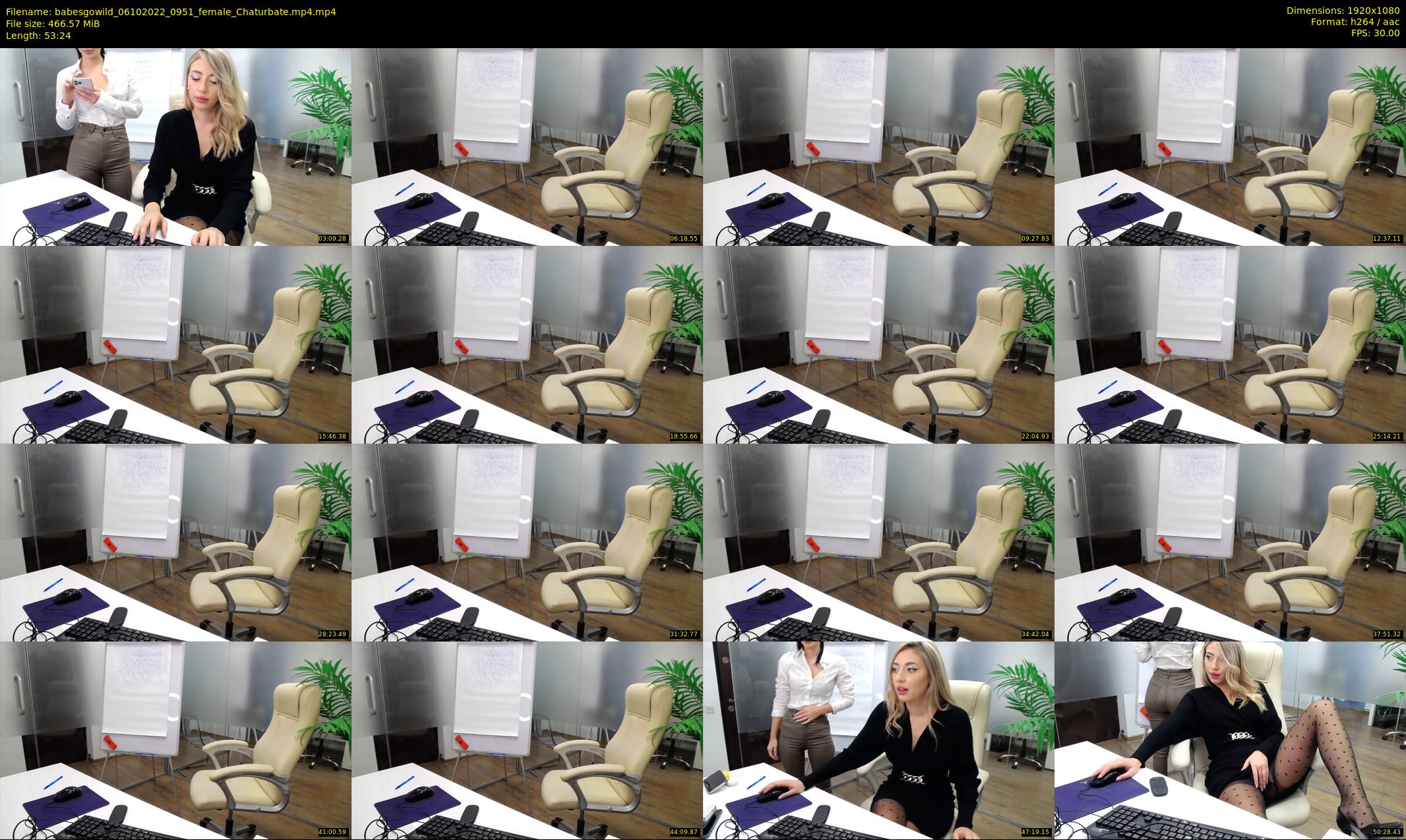 babesgowild — 54 minute Chaturbate couple cam show recording, 1080p, Oct 6, 2022