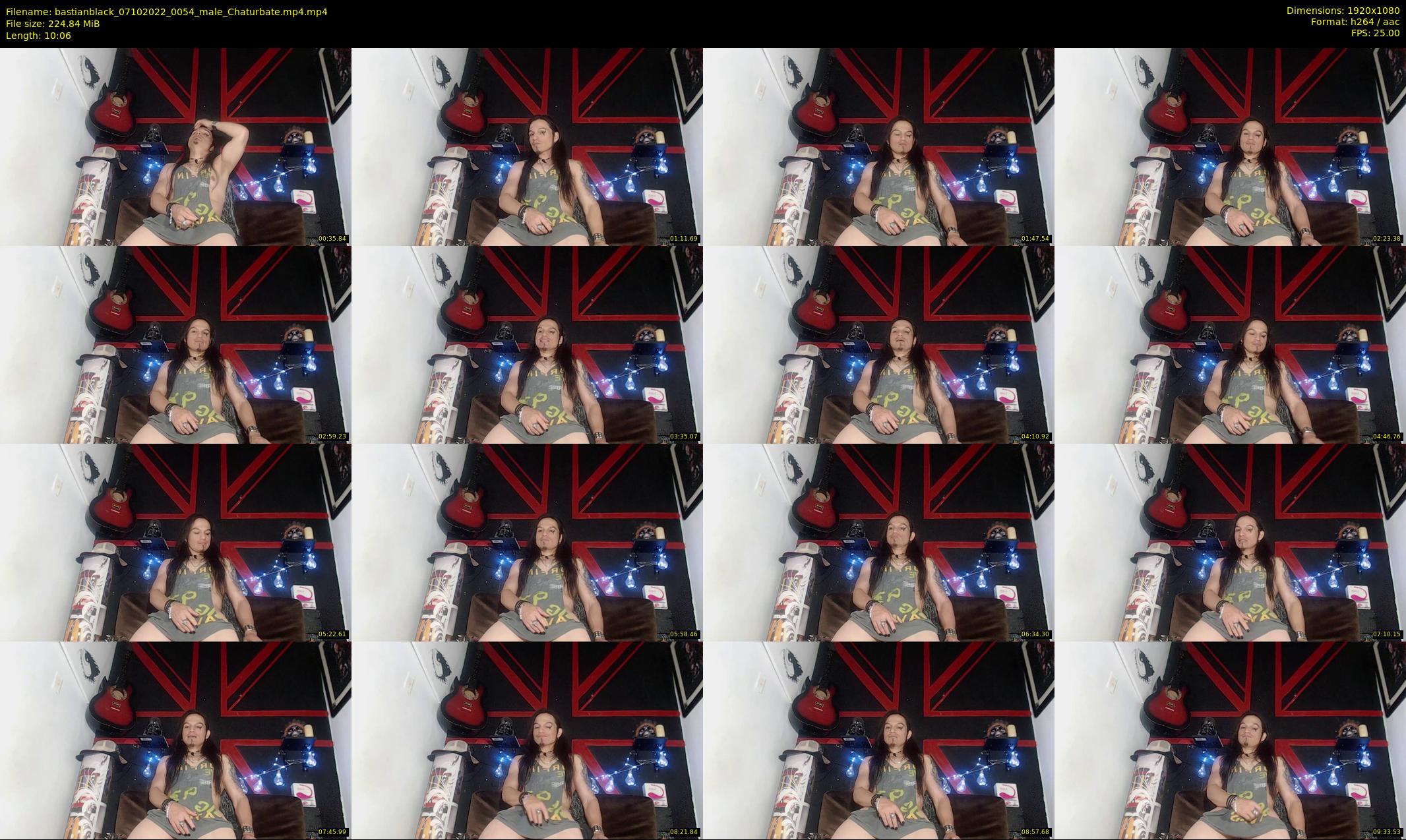 bastianblack — 11 minute Chaturbate male cam show recording, 1080p, Oct 7, 2022