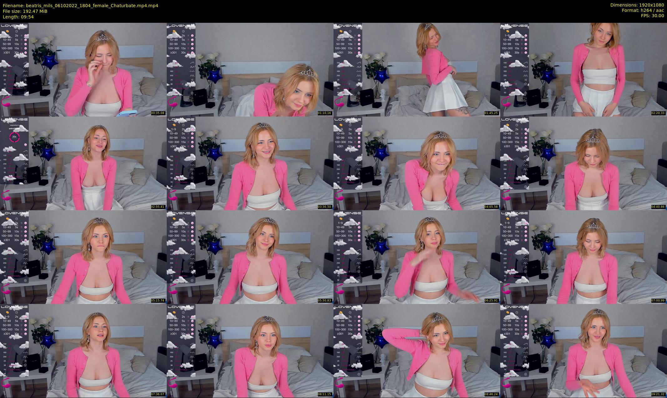 beatris_mils — 10 minute Chaturbate female cam show recording, 1080p, Oct 6, 2022