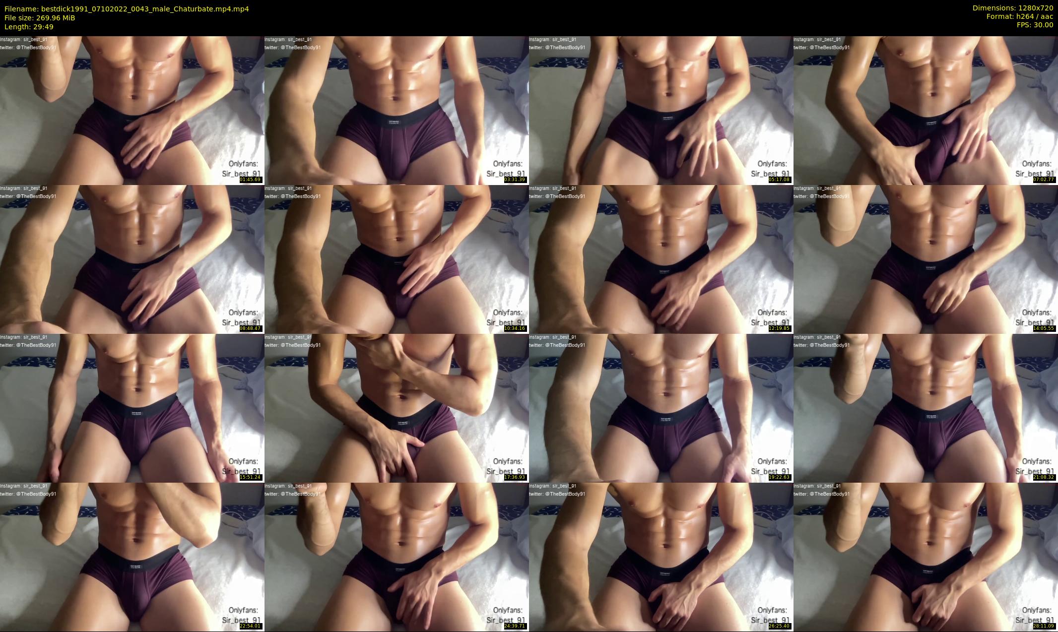 bestdick1991 — 30 minute Chaturbate male cam show recording, 720p, Oct 7, 2022