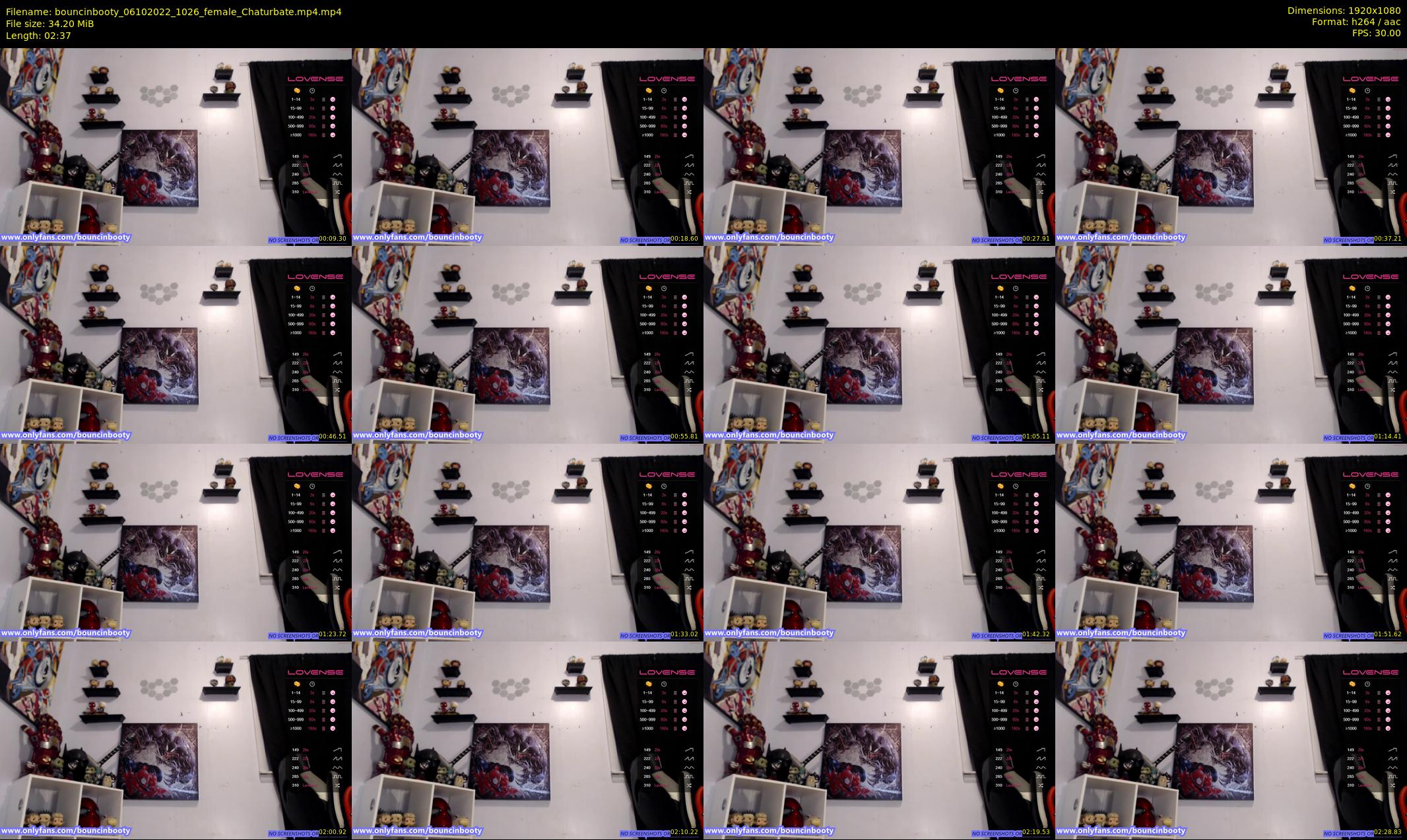 bouncinbooty — 3 minute Chaturbate female cam show recording, 1080p, Oct 6, 2022