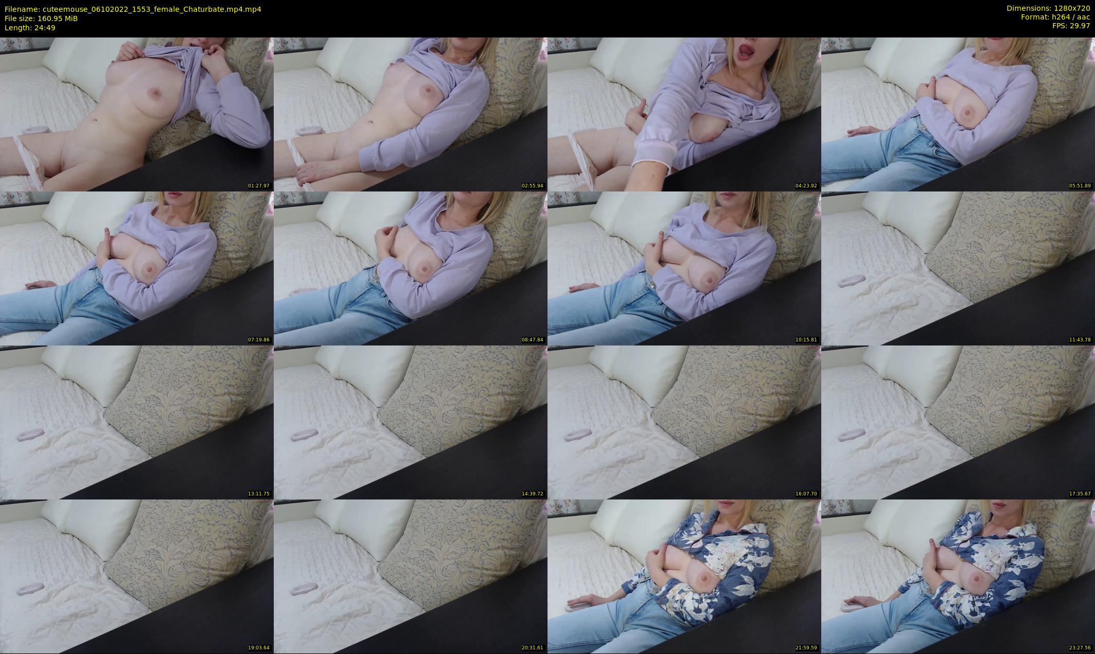 cuteemouse — 25 minute Chaturbate female cam show recording, 720p, Oct 6, 2022