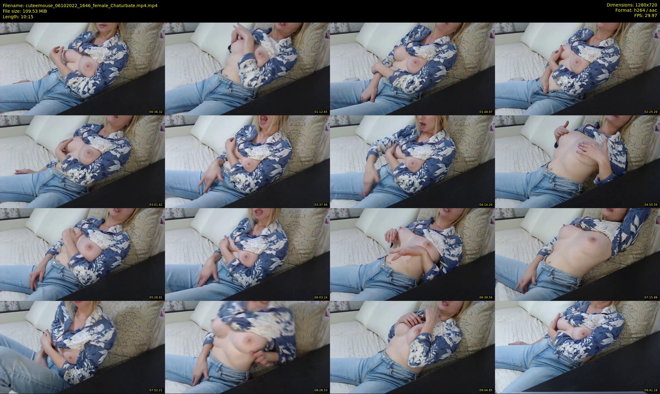 cuteemouse — 11 minute Chaturbate female cam show recording, 720p, Oct 6, 2022