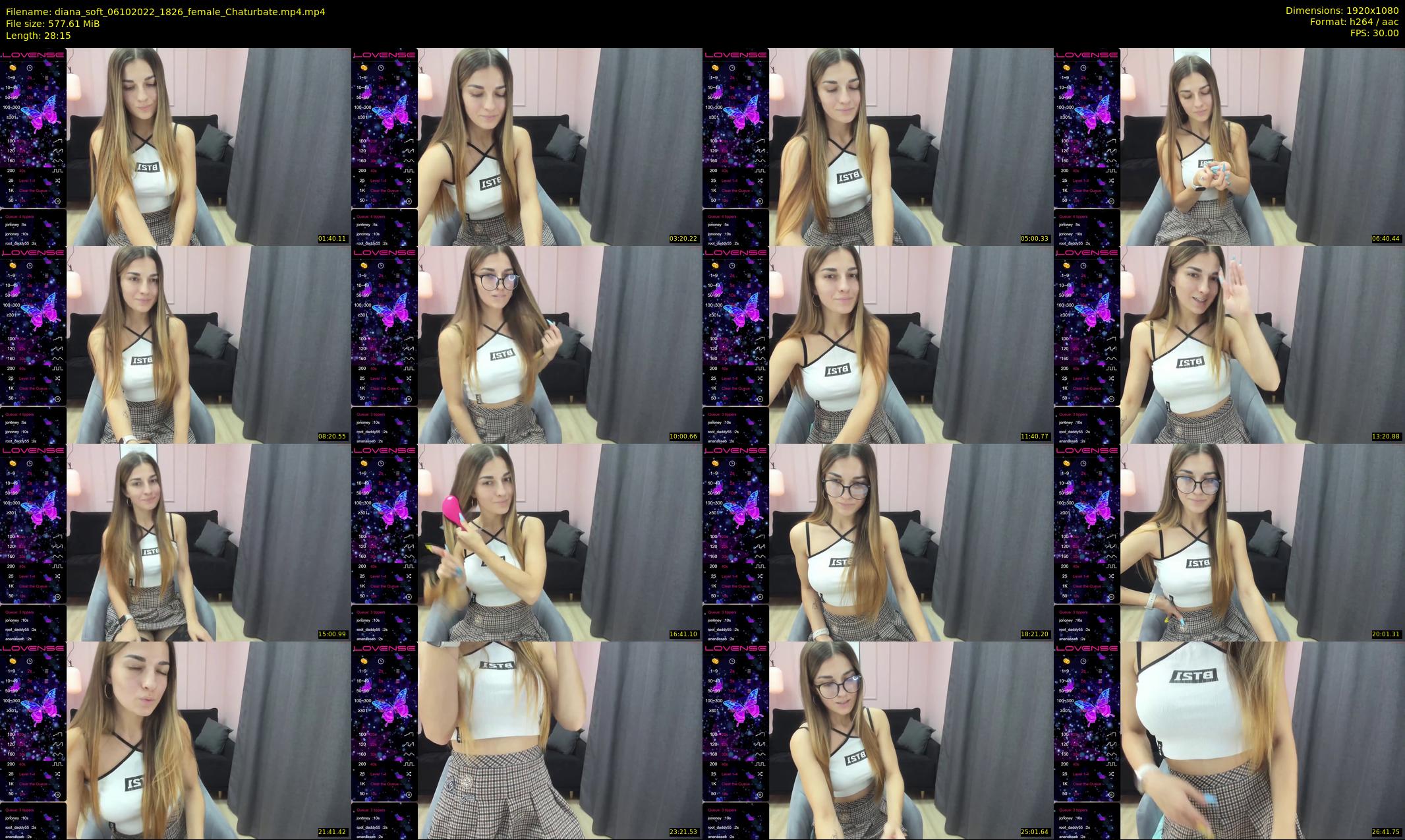 diana_soft — 29 minute Chaturbate female cam show recording, 1080p, Oct 6, 2022
