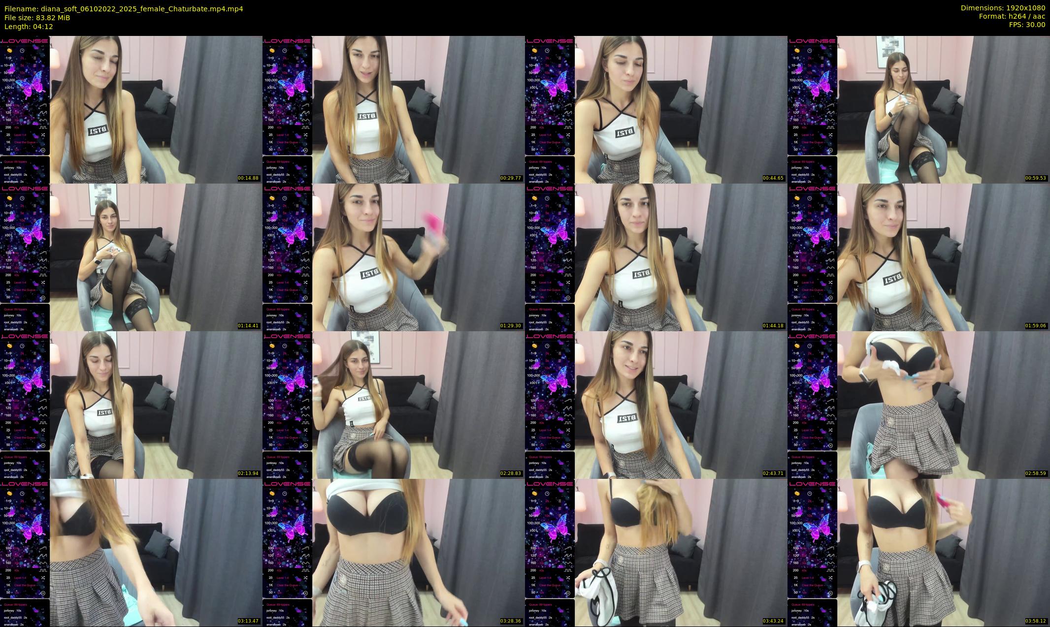 diana_soft — 5 minute Chaturbate female cam show recording, 1080p, Oct 6, 2022