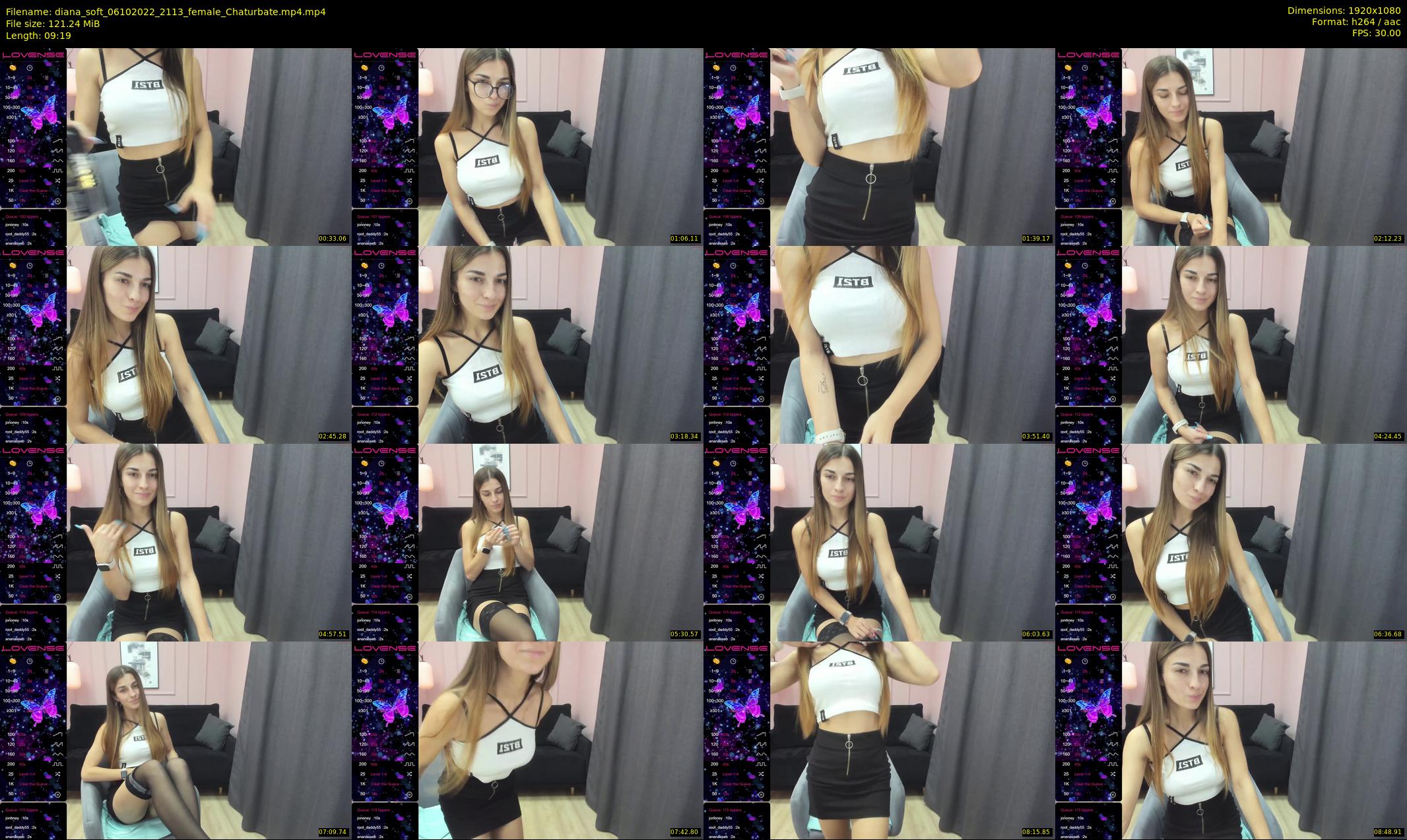 diana_soft — 10 minute Chaturbate female cam show recording, 1080p, Oct 6, 2022