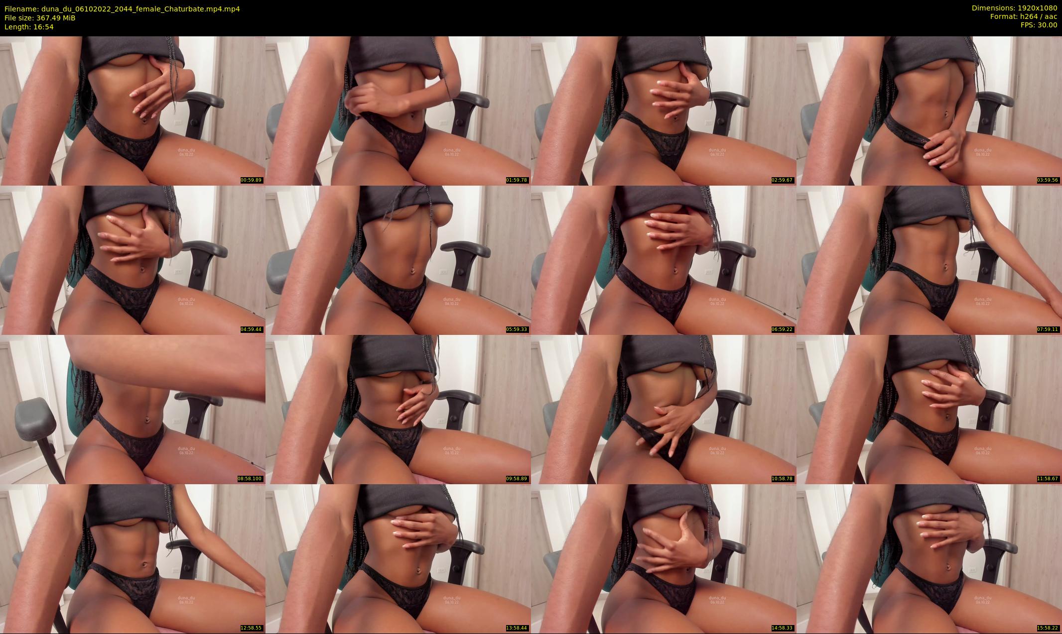 duna_du — 17 minute Chaturbate female cam show recording, 1080p, Oct 6, 2022