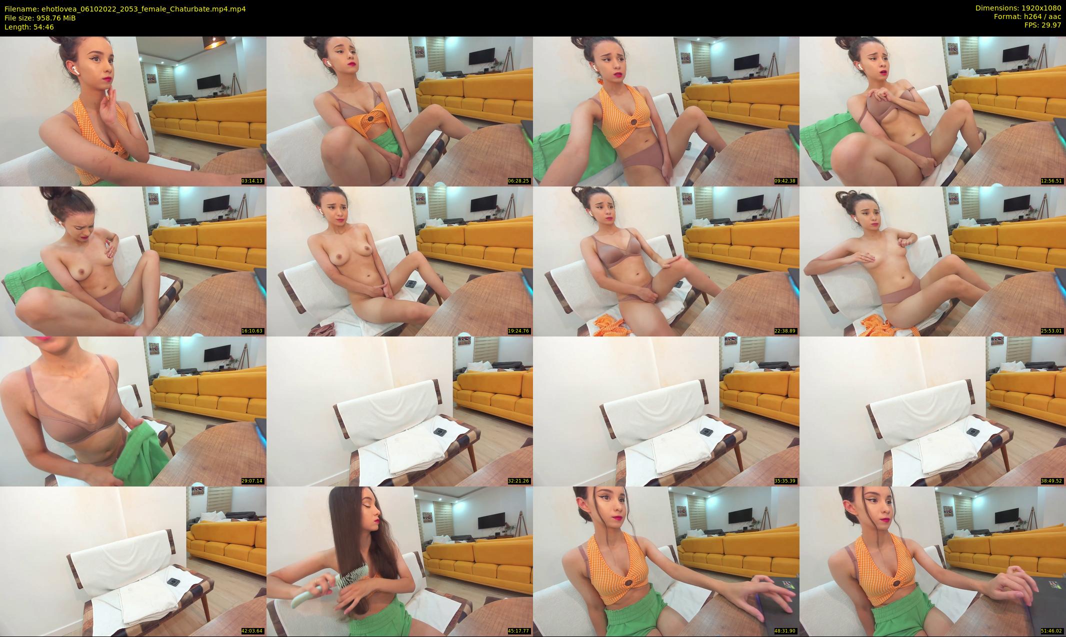 ehotlovea — 55 minute Chaturbate female cam show recording, 1080p, Oct 6, 2022