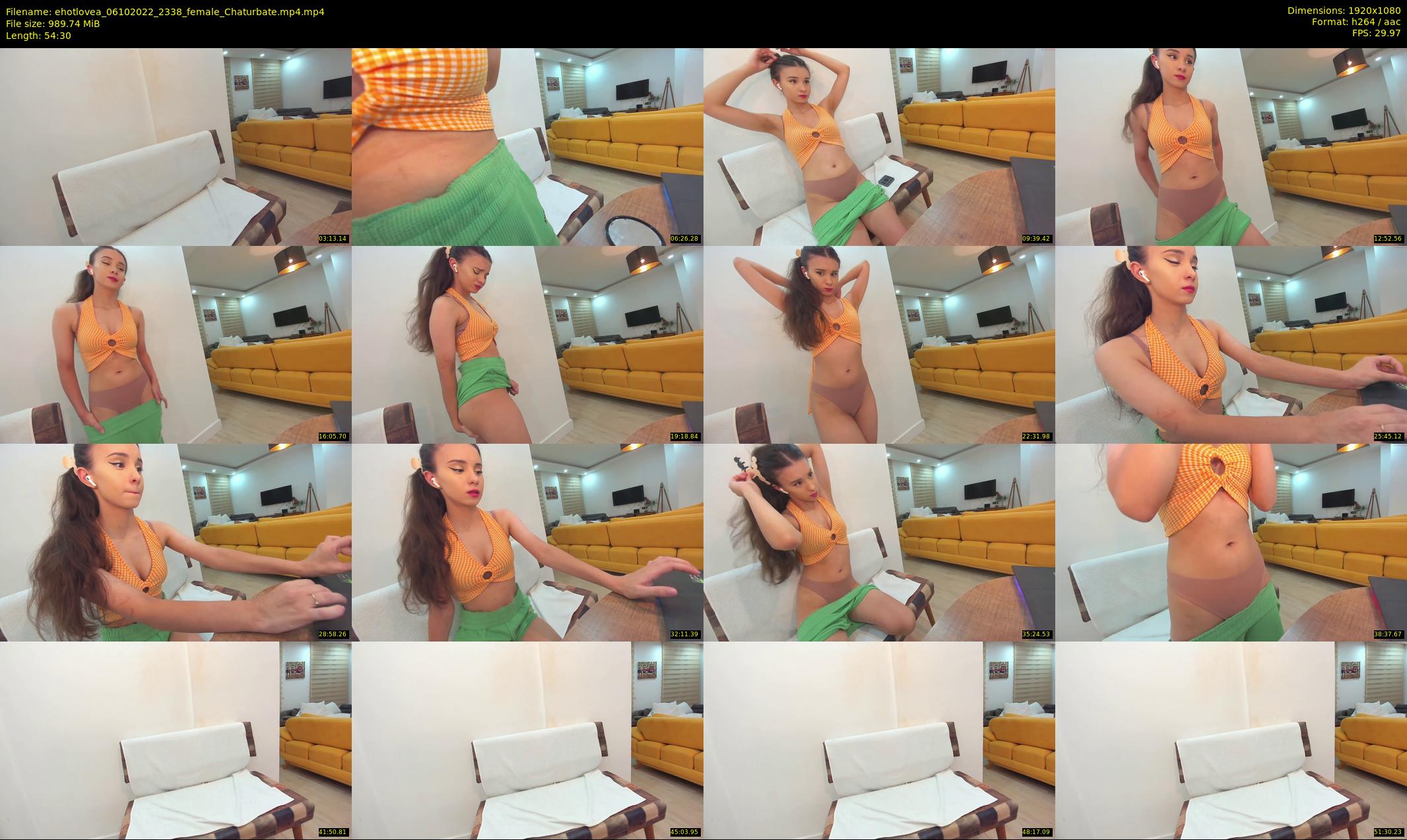 ehotlovea — 55 minute Chaturbate female cam show recording, 1080p, Oct 6, 2022