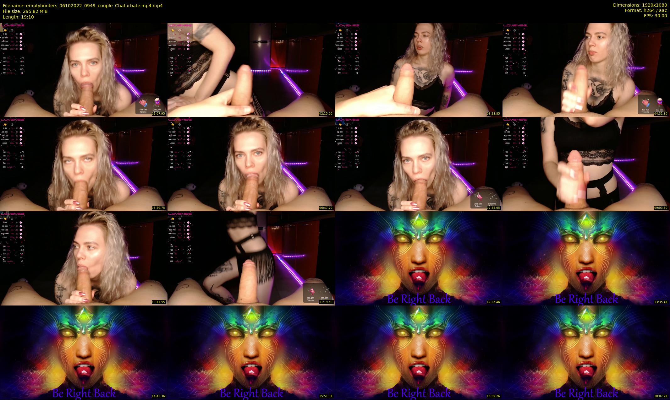 emptyhunters — 20 minute Chaturbate couple cam show recording, 1080p, Oct 6, 2022