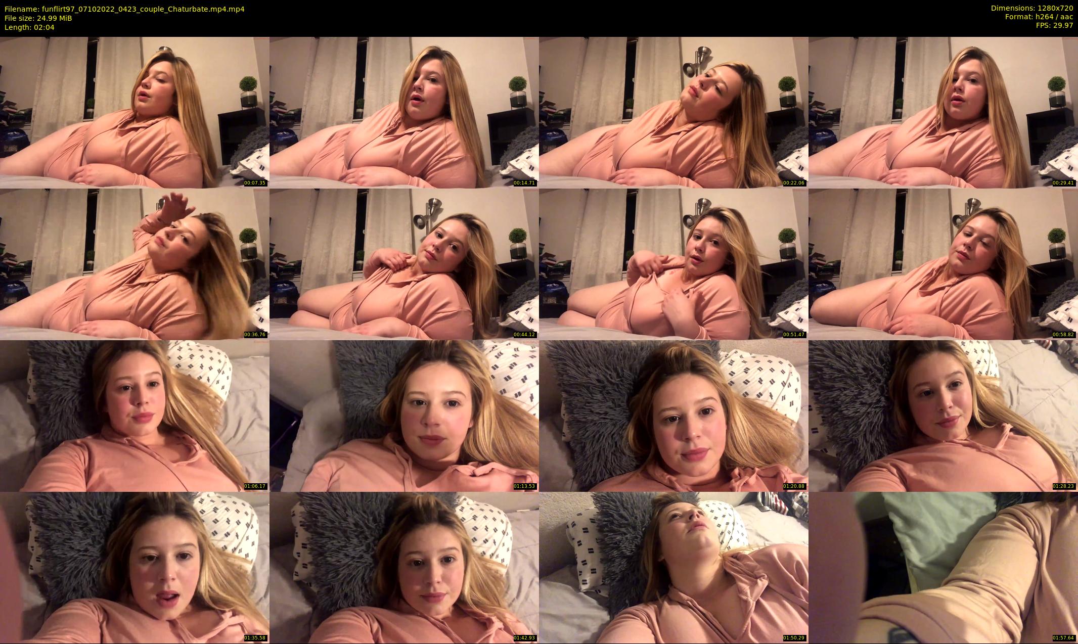 funflirt97 — 3 minute Chaturbate female cam show recording, 720p, Oct 7, 2022