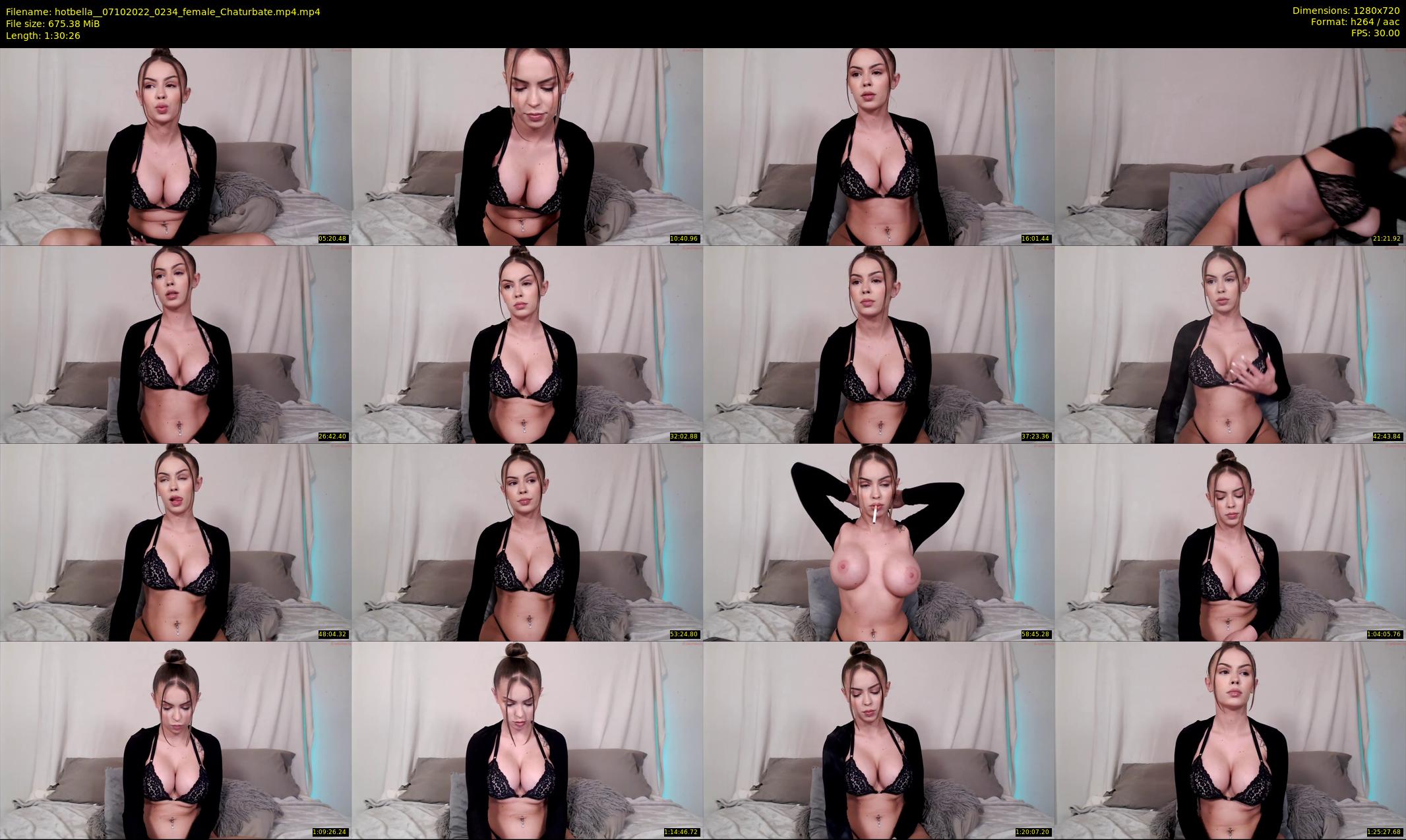 hotbella_ — 91 minute Chaturbate female cam show recording, 720p, Oct 7, 2022