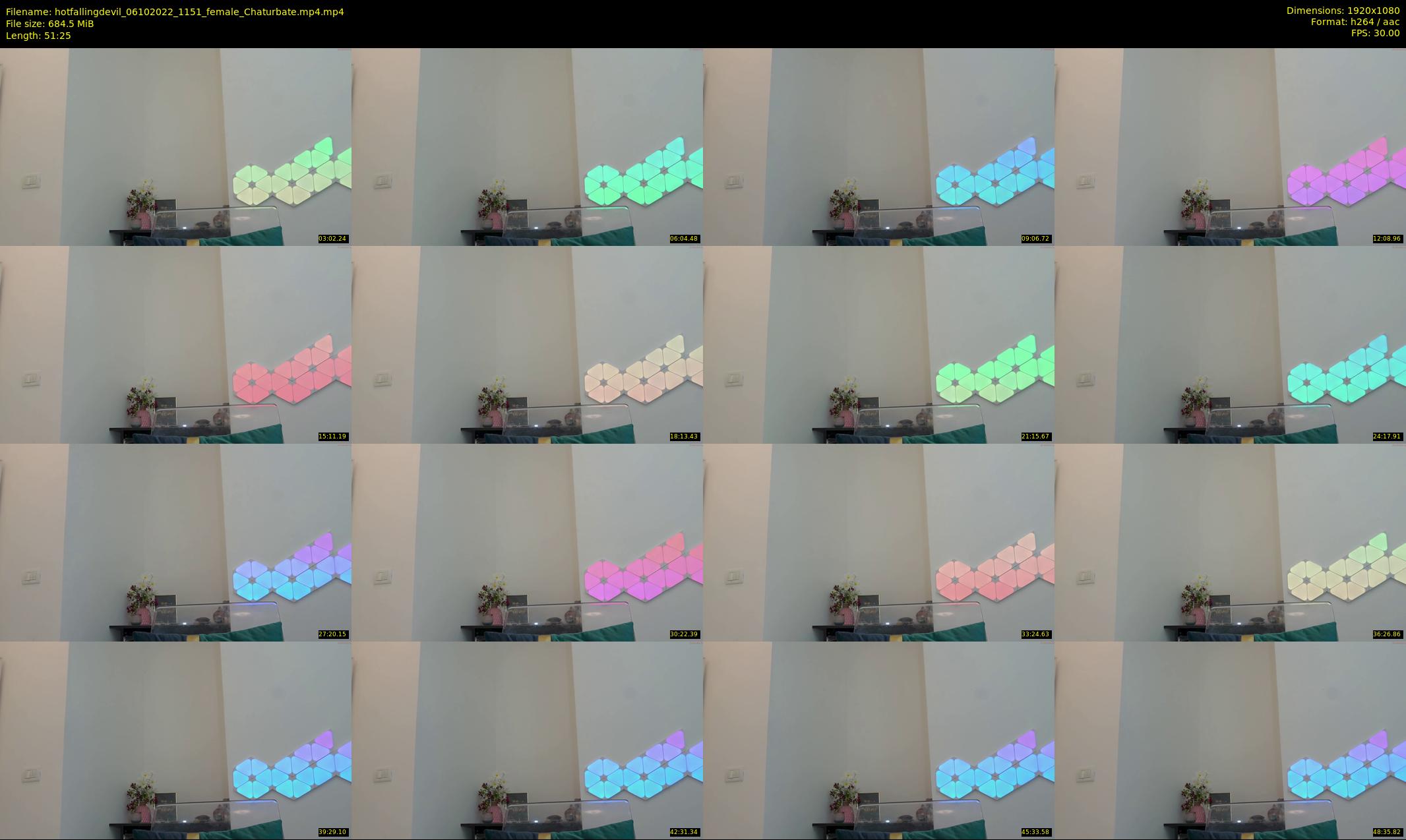 hotfallingdevil — 52 minute Chaturbate female cam show recording, 1080p, Oct 6, 2022