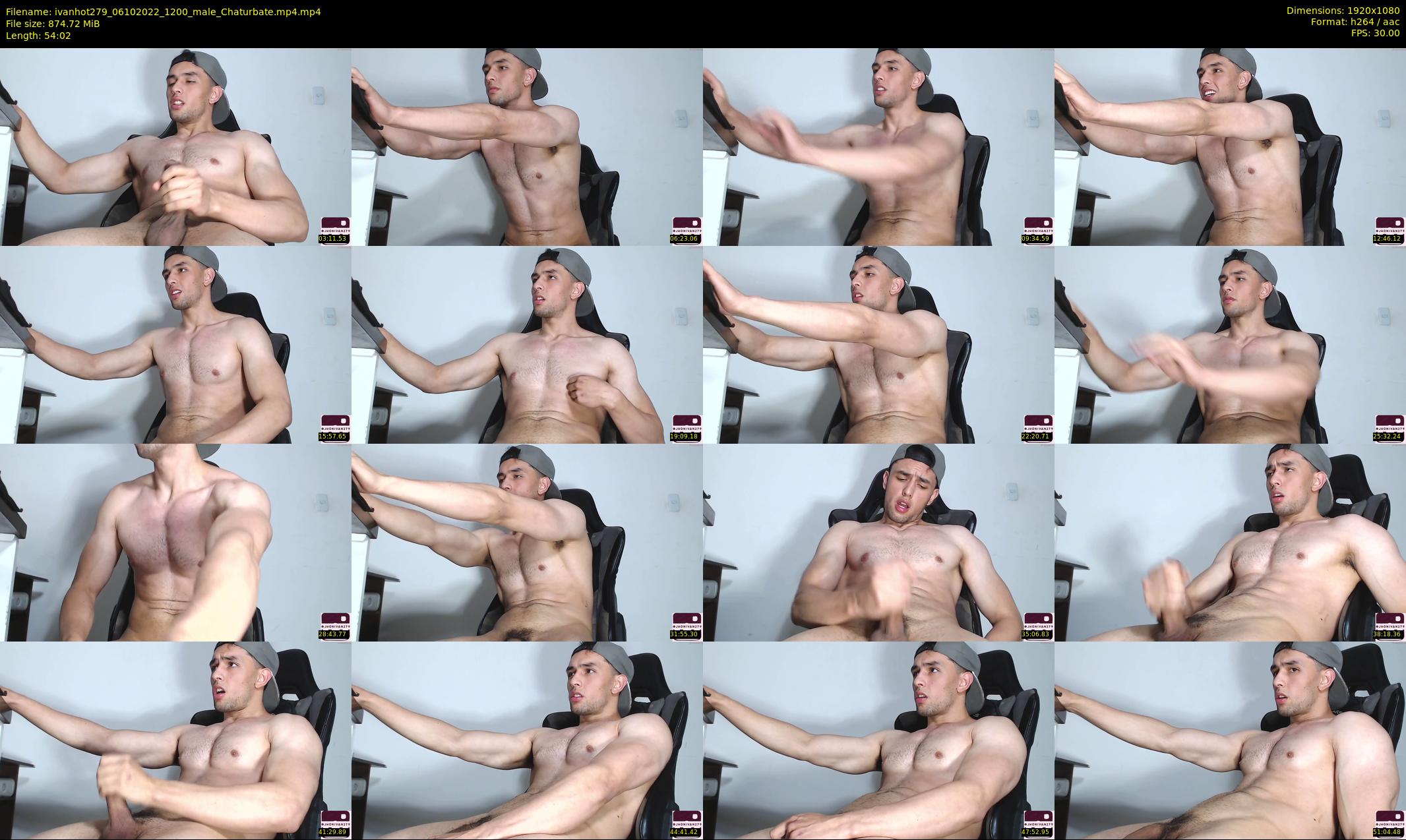 ivanhot279 — 55 minute Chaturbate male cam show recording, 1080p, Oct 6, 2022