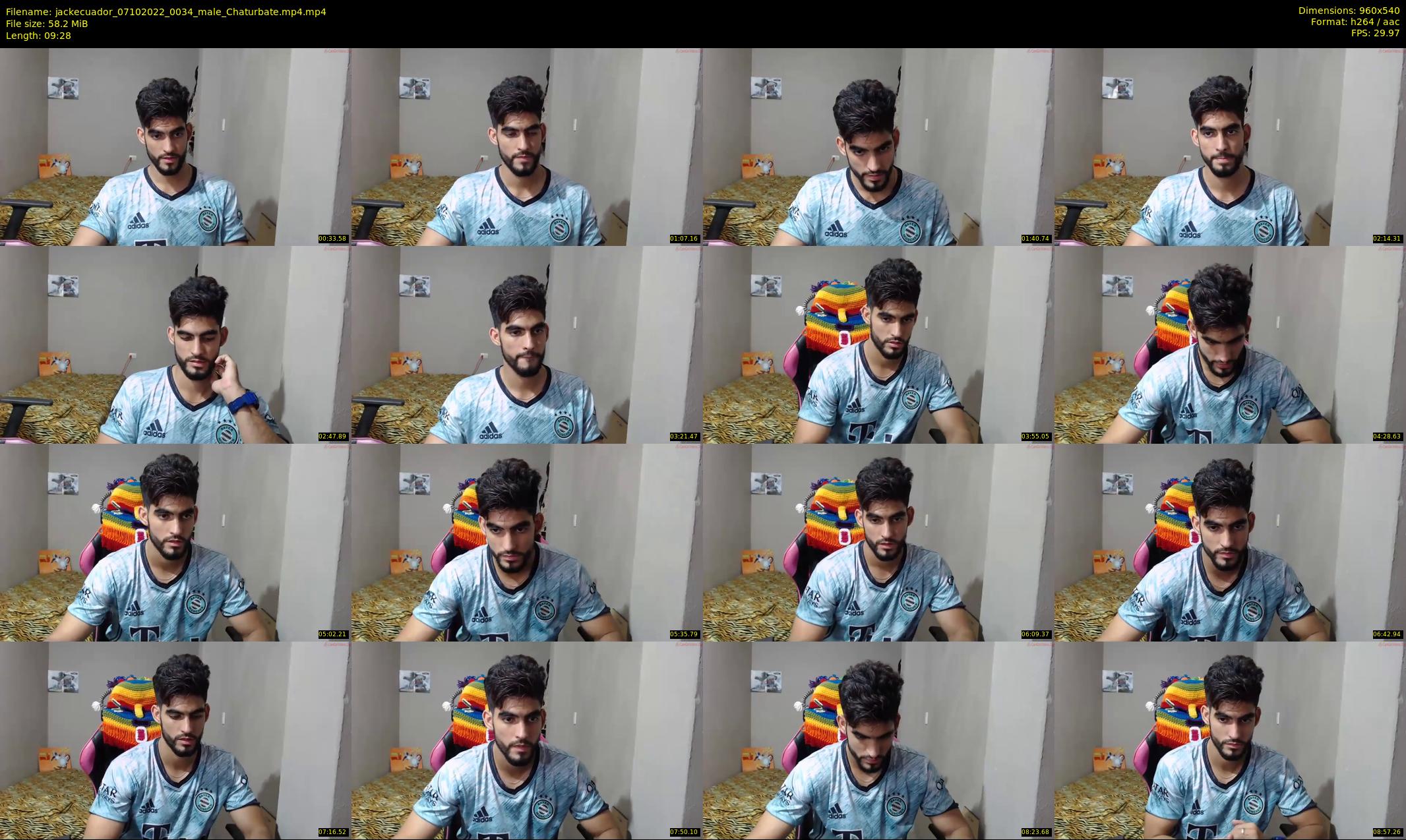jackecuador — 10 minute Chaturbate male cam show recording, 480p, Oct 7, 2022