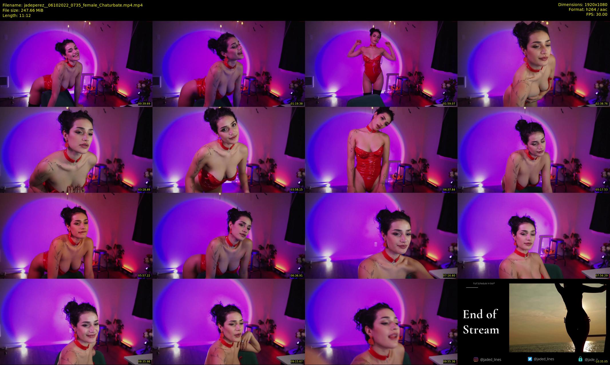 jadeperez_ — 12 minute Chaturbate female cam show recording, 1080p, Oct 6, 2022